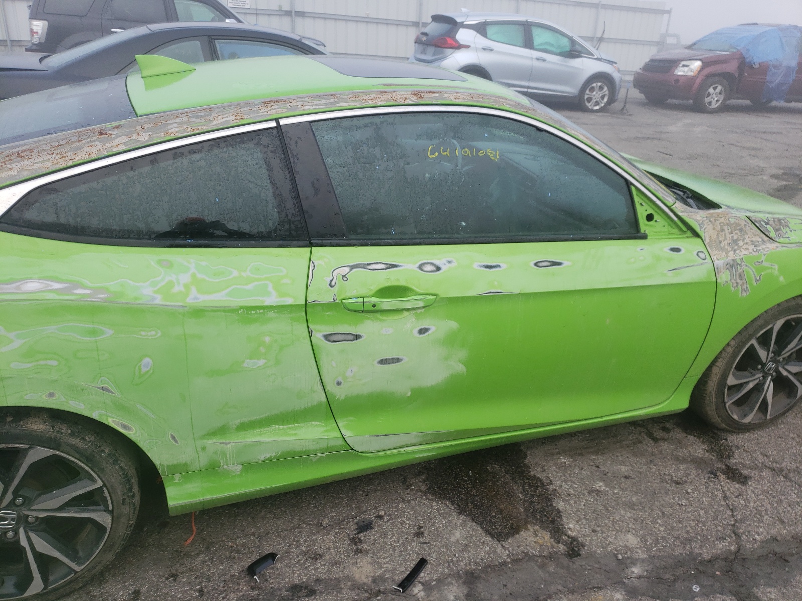 Photo 9 from auction – 2018 HONDA CIVIC SI with VIN 2HGFC3A56JH750997