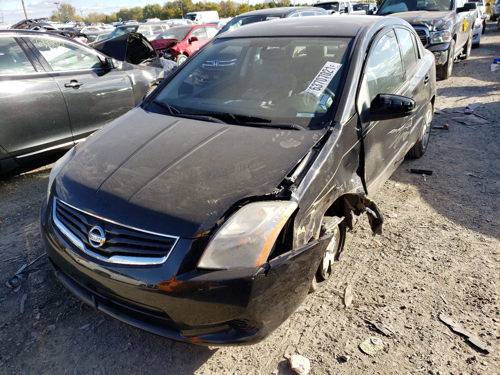 Photo 2 from auction – 2012 NISSAN SENTRA 2.0 with VIN 3N1AB6AP5CL779578