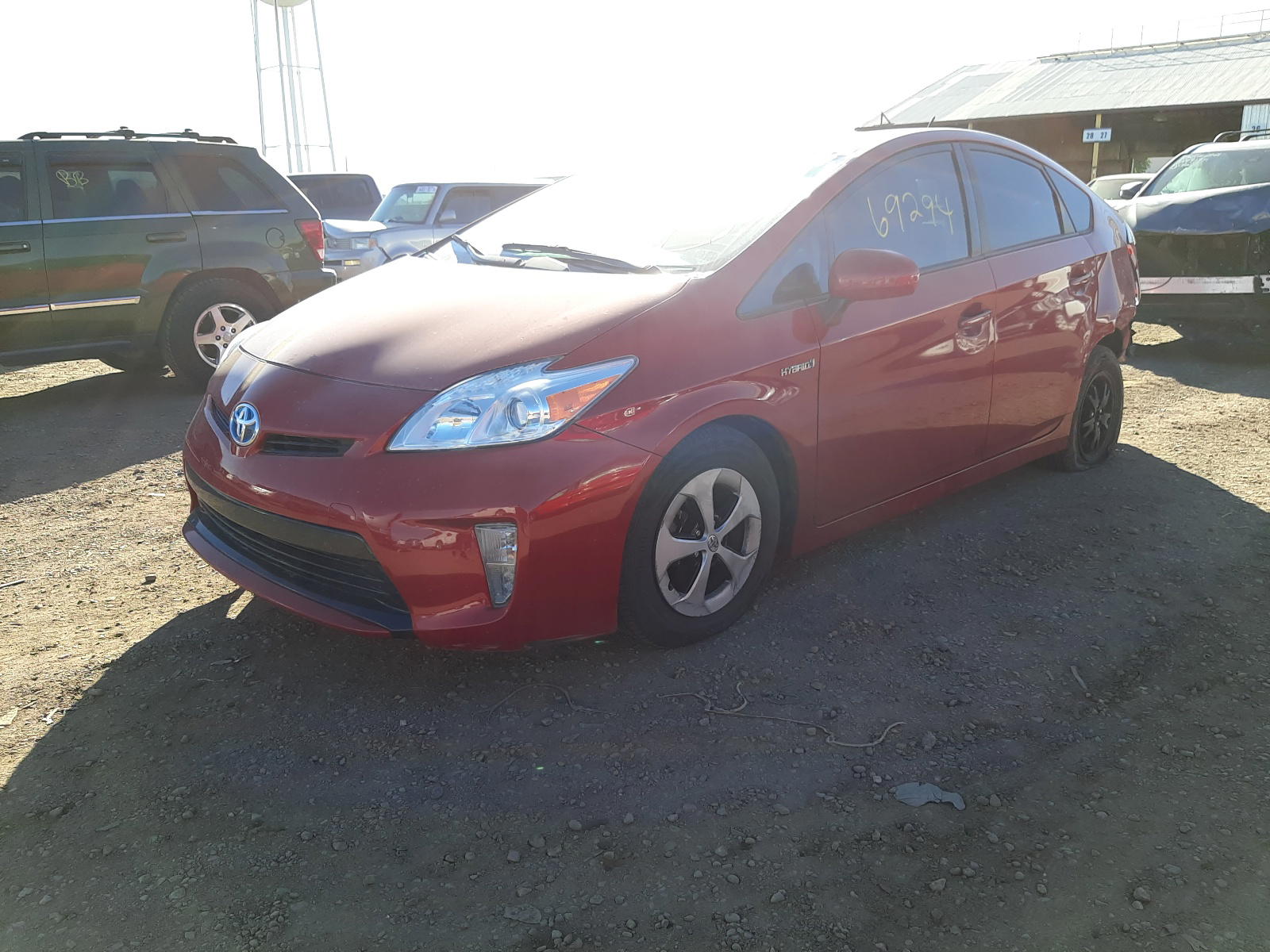 Photo 2 from auction – 2013 TOYOTA PRIUS with VIN JTDKN3DU8D0344416