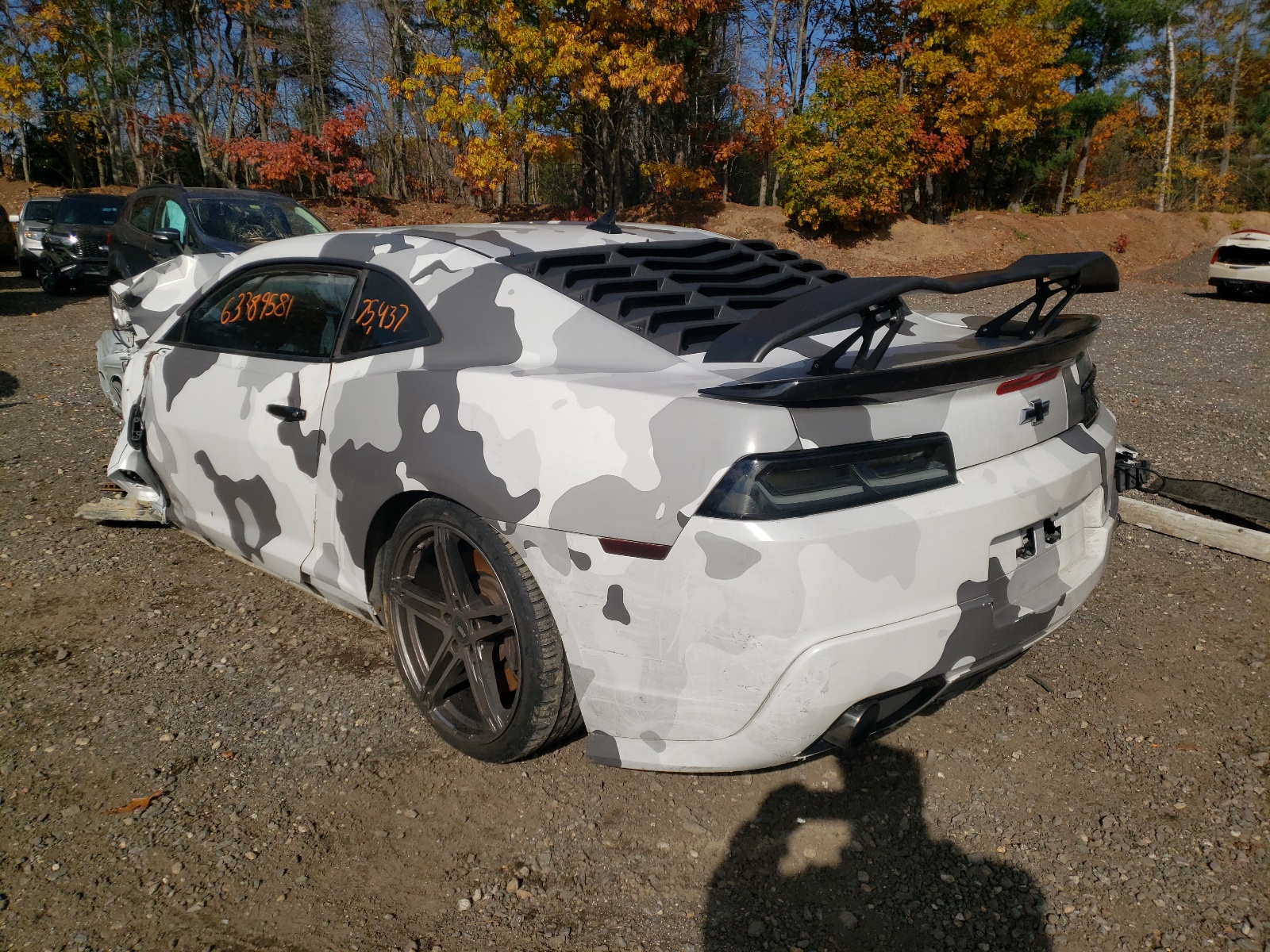 Photo 3 from auction – 2014 CHEVROLET CAMARO 2SS with VIN 2G1FK1EJ3E9279770
