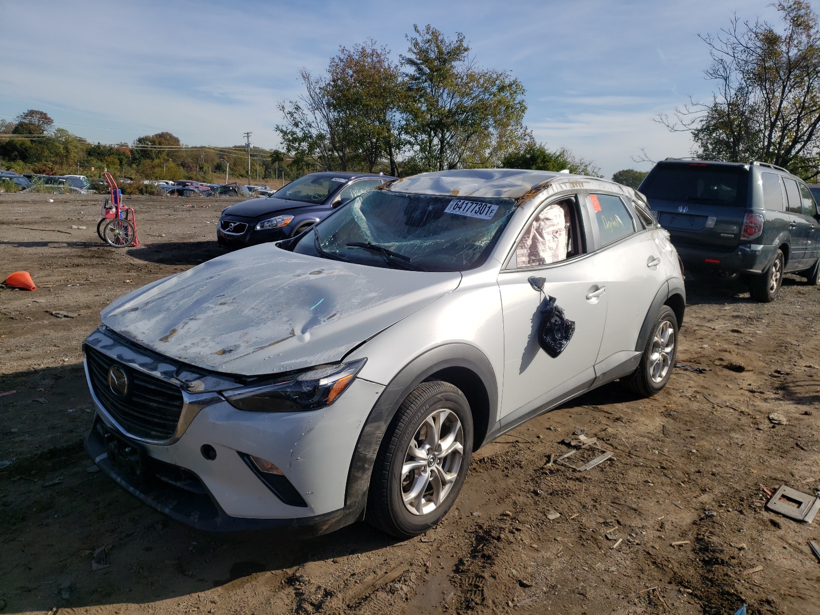 Photo 2 from auction – 2020 MAZDA CX-3 SPORT with VIN JM1DKDB70L1474333