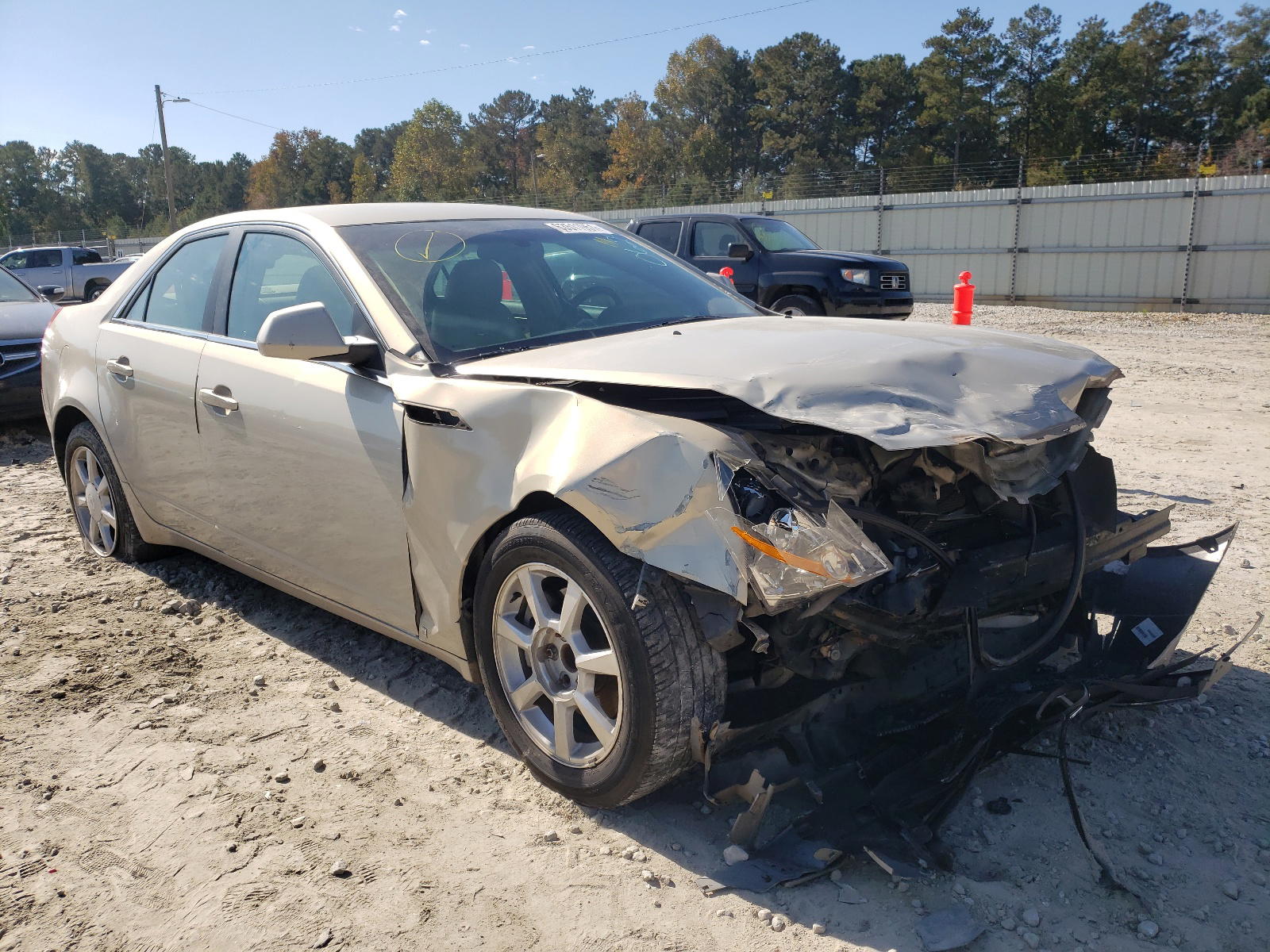 CADILLAC CTS 2009 with VIN 1G6DF577190160629 - Photo from auction