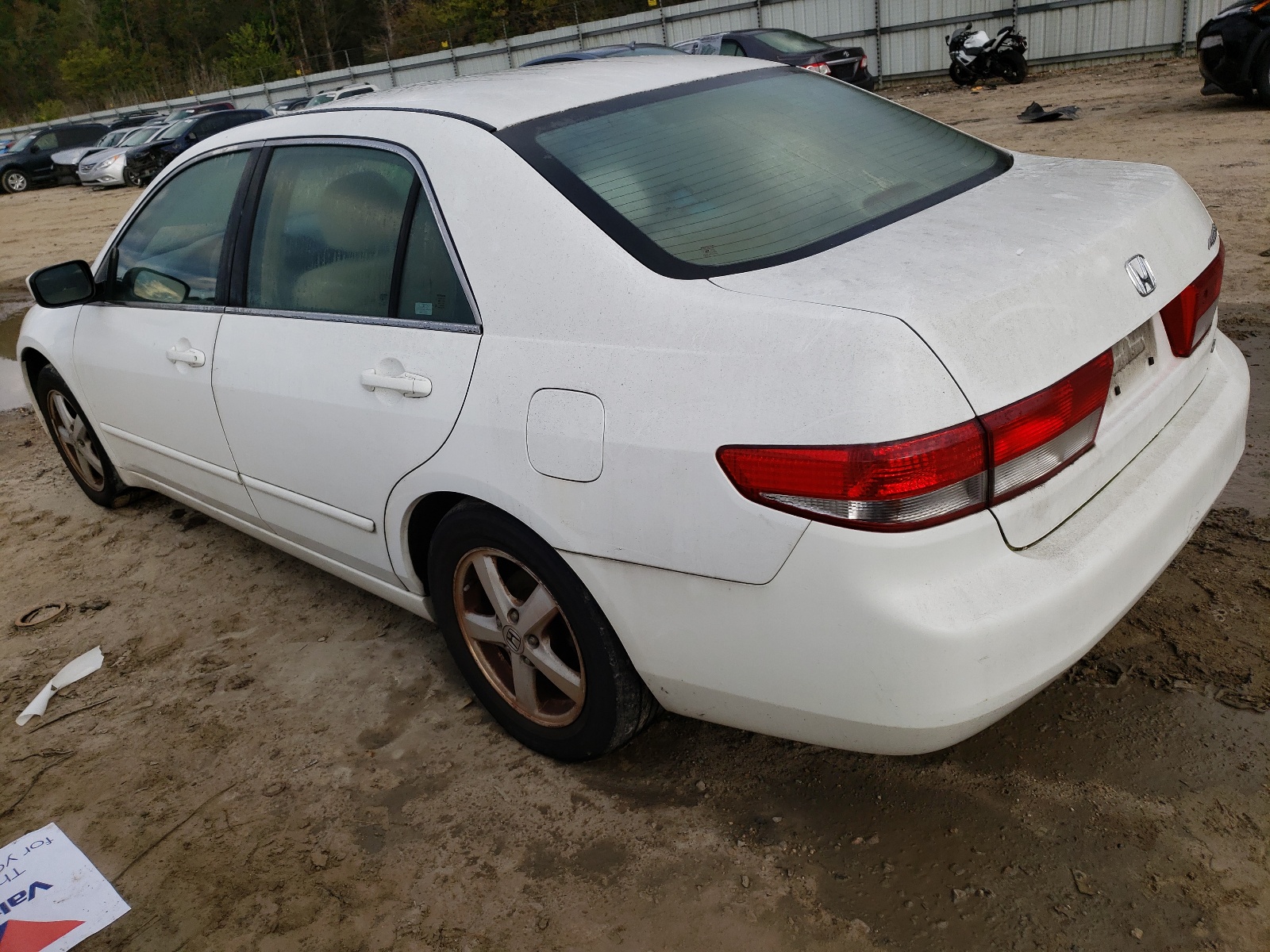 Photo 3 from auction – 2003 HONDA ACCORD EX with VIN 1HGCM56643A092207