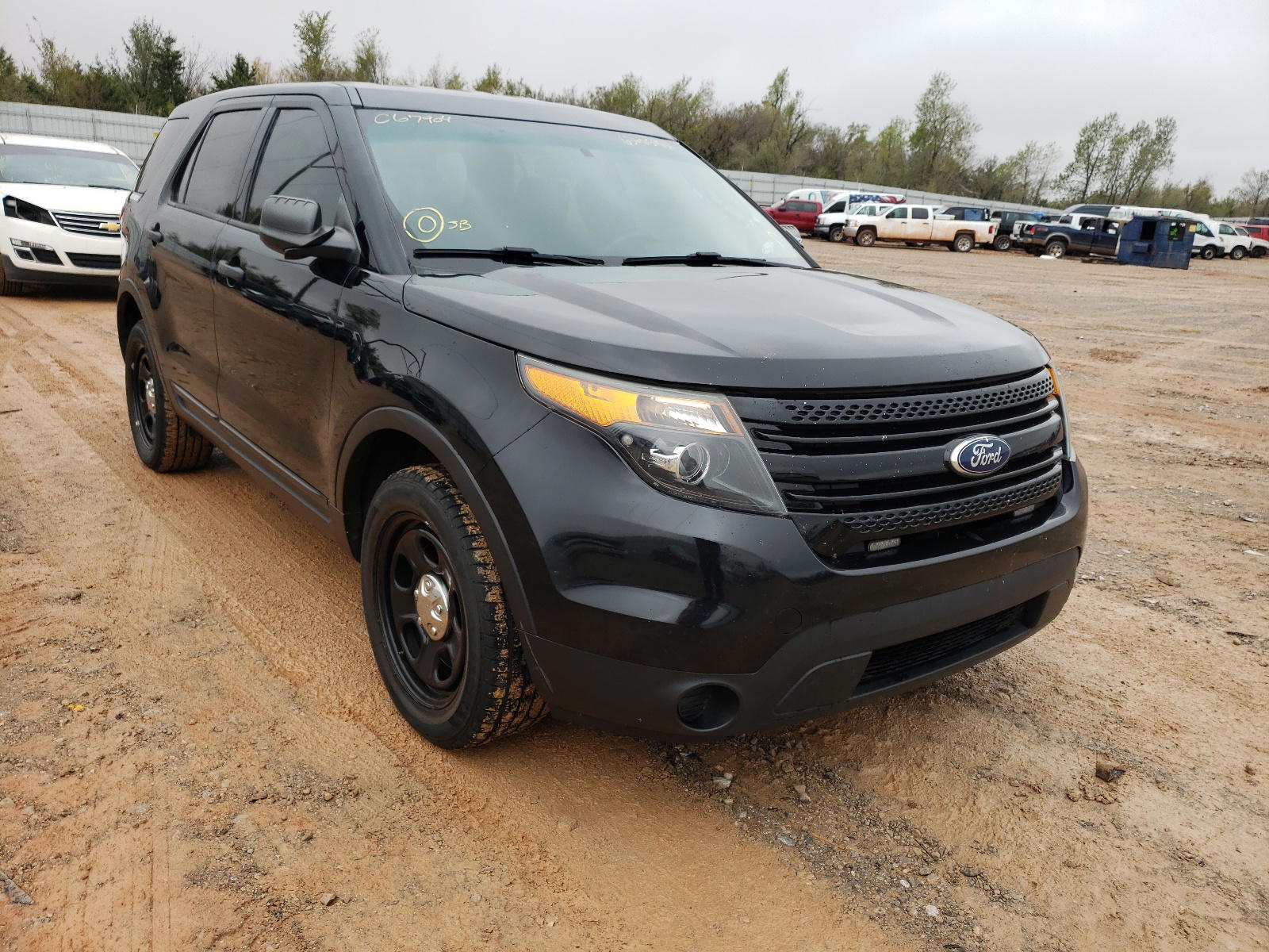 FORD EXPLORER P 2015 with VIN 1FM5K8AR7FGC67904 - Photo from auction