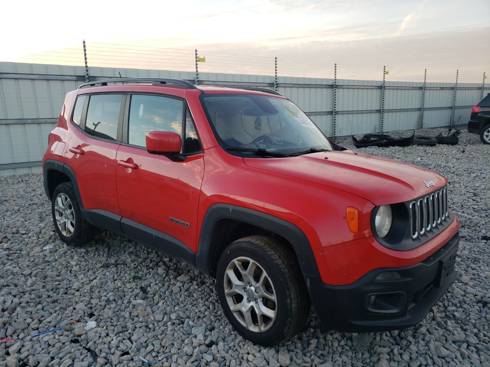 JEEP RENEGADE L 2017 with VIN ZACCJBBB6HPG08499 - Photo from auction