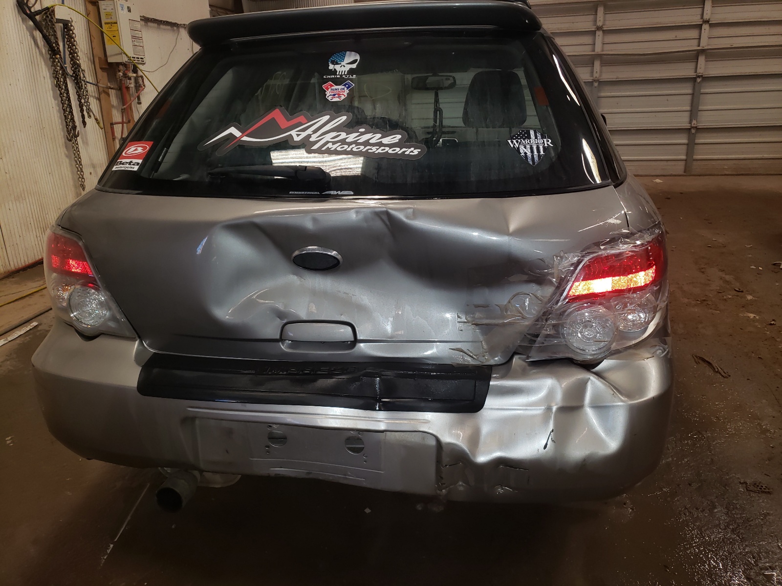Photo 9 from auction – 2006 SUBARU IMPREZA OU with VIN JF1GG68646G819993