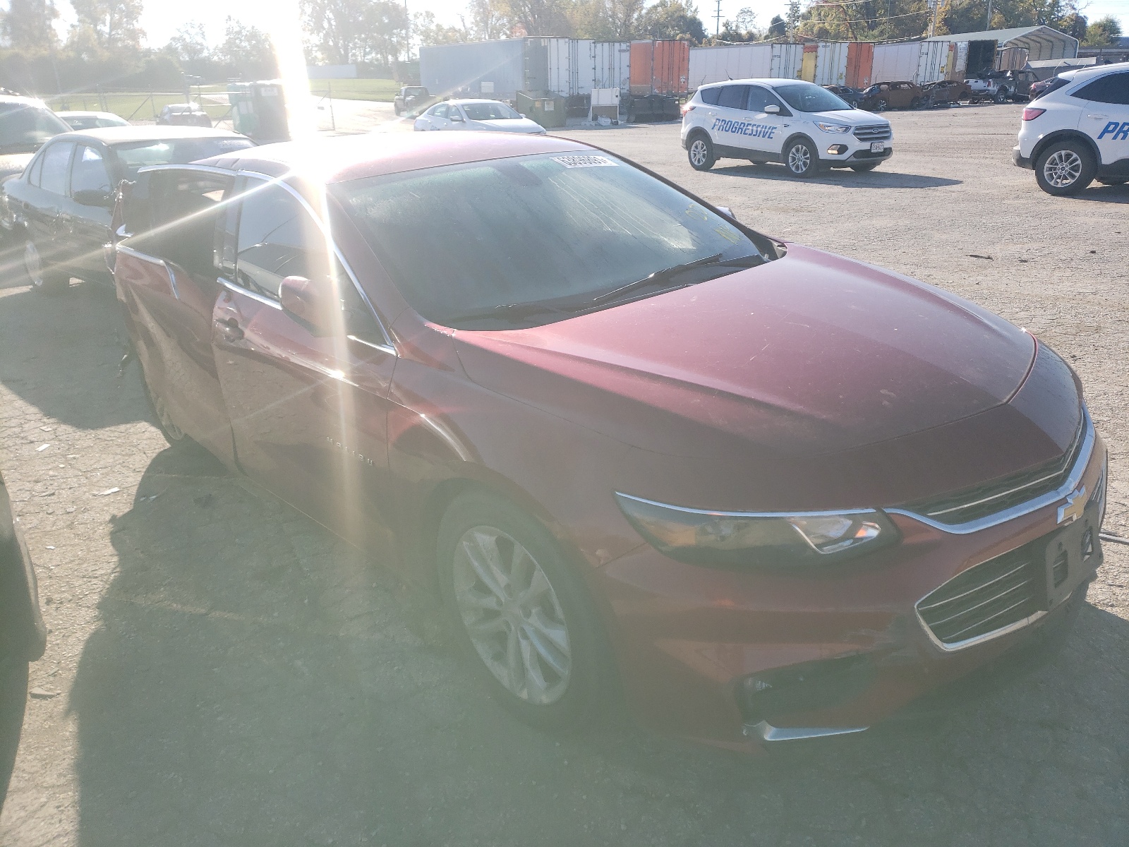 CHEVROLET MALIBU LT 2017 with VIN 1G1ZE5ST0HF245914 - Photo from auction