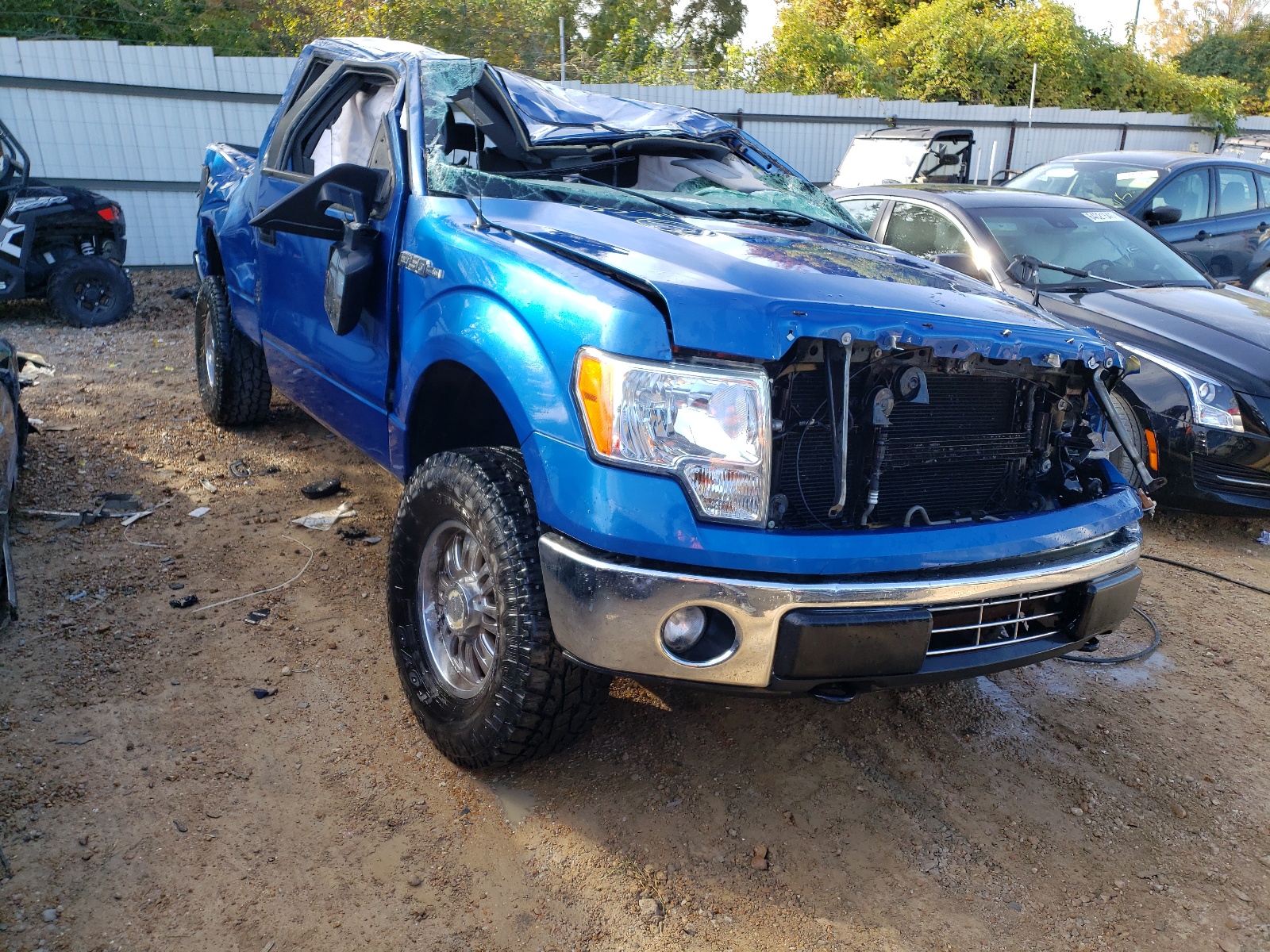 Photo 1 from auction – 2013 FORD F150 SUPER with VIN 1FTFX1EF9DKE30001