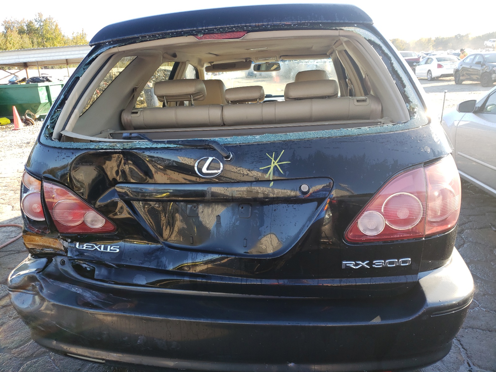 Photo 9 from auction – 1999 LEXUS RX 300 with VIN JT6GF10UXX0012034