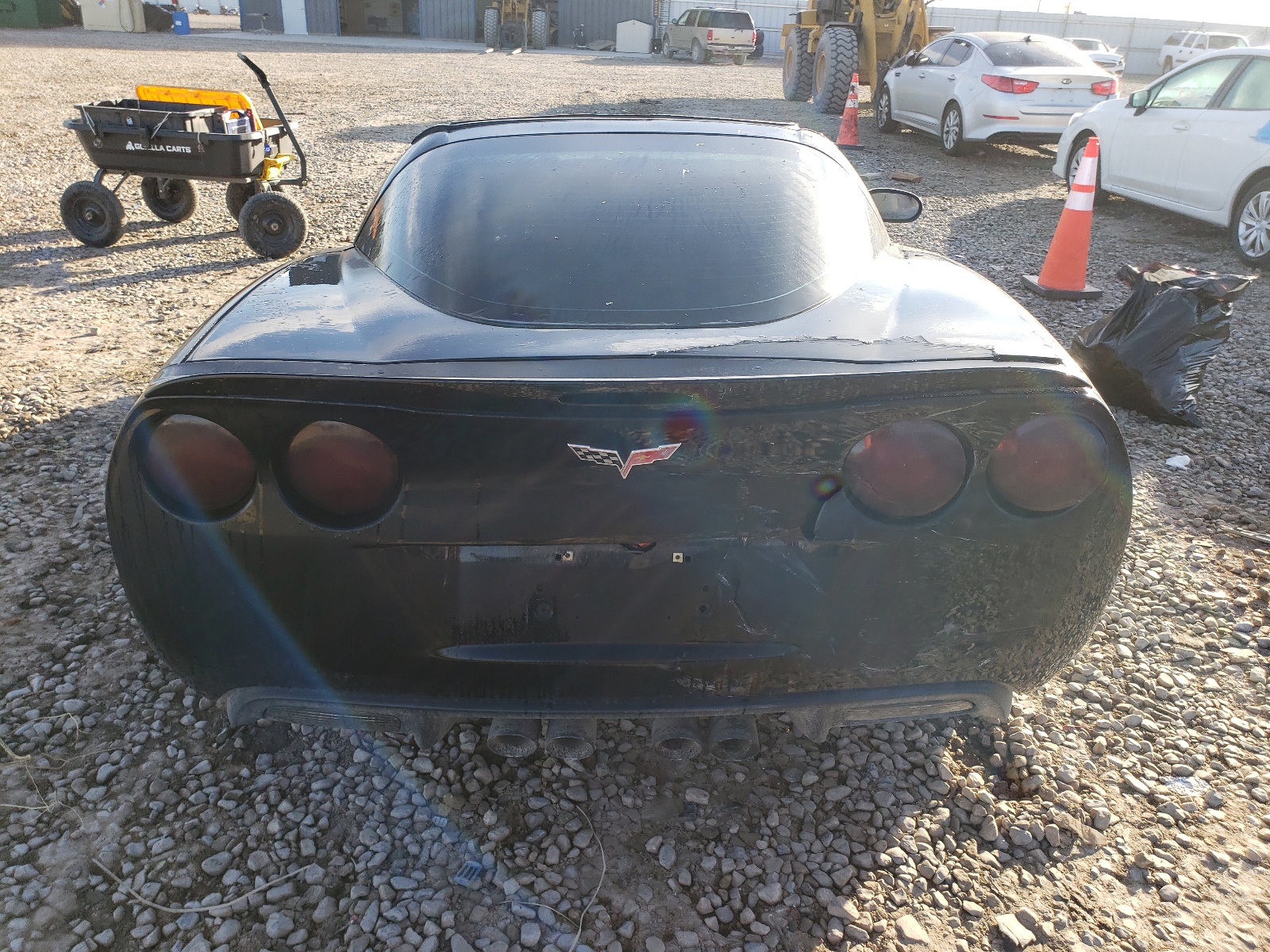 Photo 6 from auction – 2007 CHEVROLET CORVETTE with VIN 1G1YY25U375132145