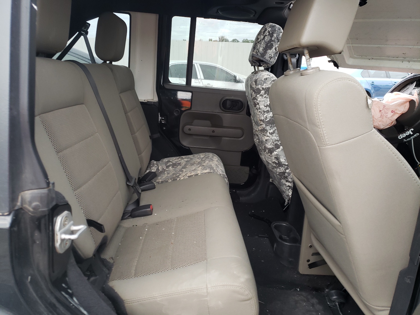 Photo 6 from auction – 2008 JEEP WRANGLER with VIN 1J4GA69148L631283