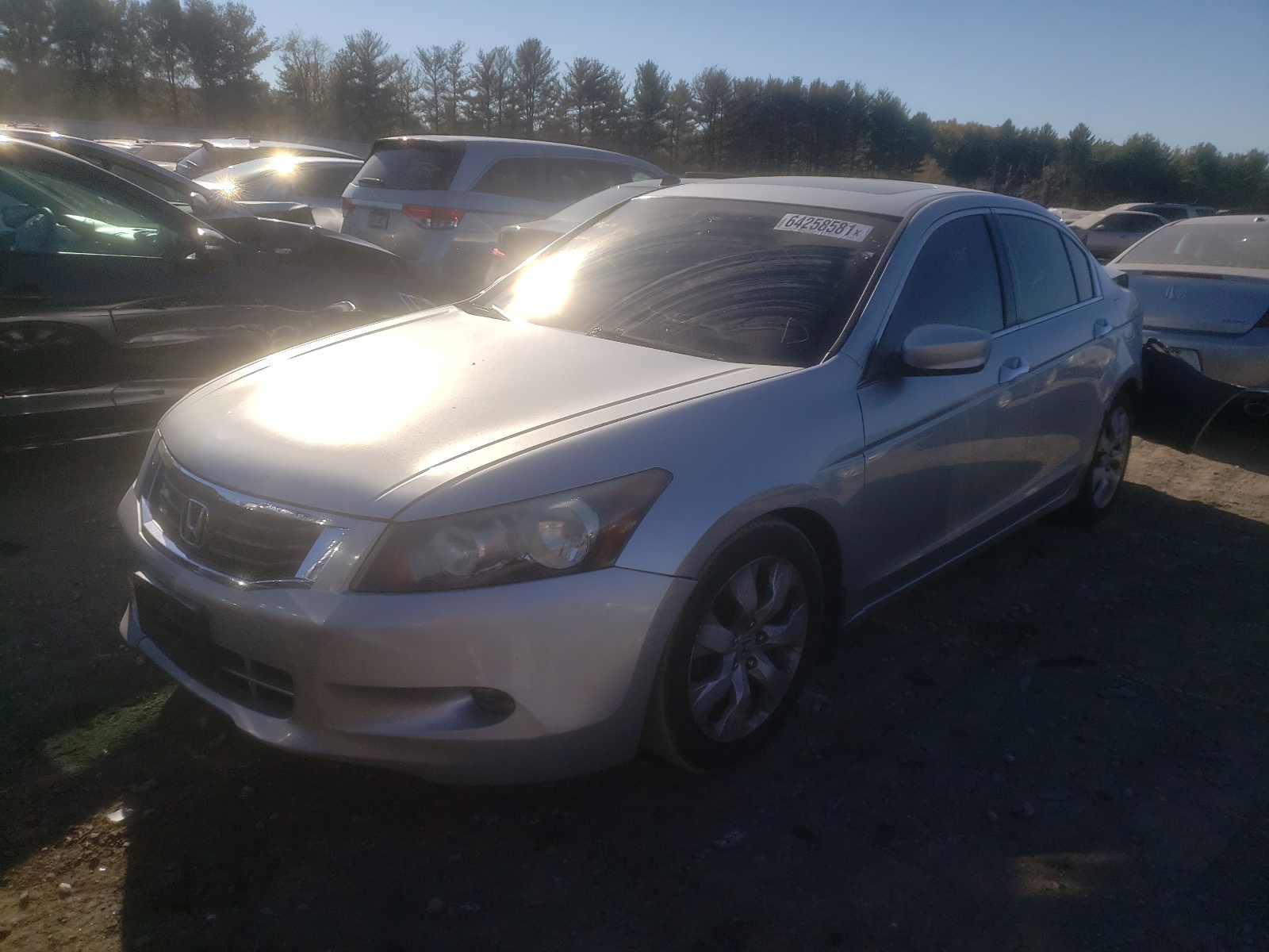 Photo 2 from auction – 2008 HONDA ACCORD EXL with VIN 1HGCP368X8A033148