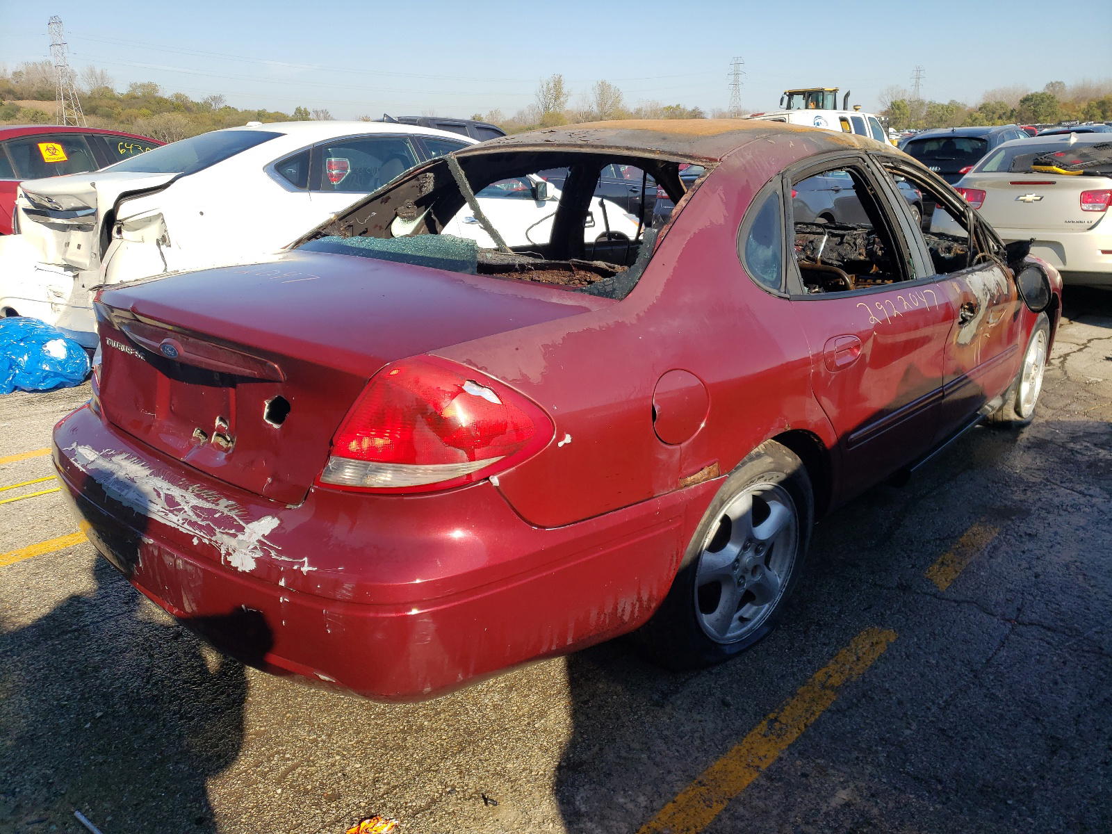 Photo 4 from auction – 2004 FORD TAURUS SE with VIN 1FAFP53U44A125557