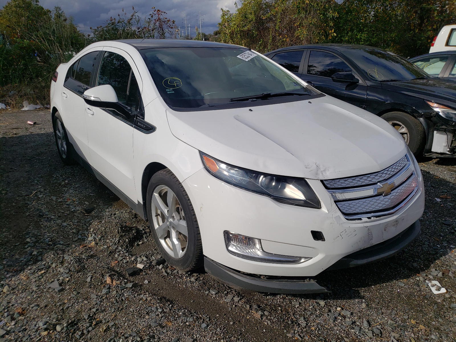 CHEVROLET VOLT 2012 with VIN 1G1RA6E47CU112478 - Photo from auction