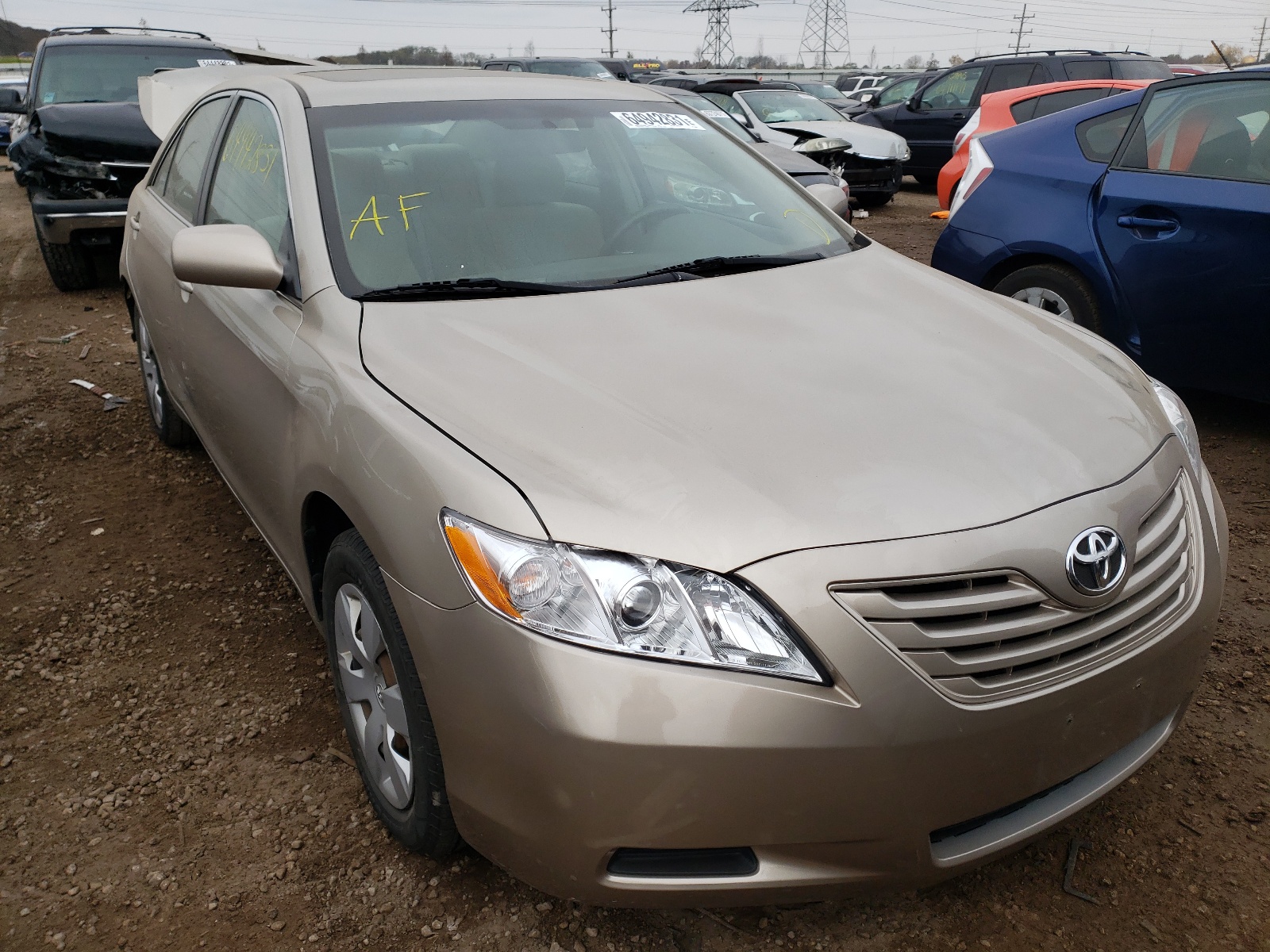 Photo 1 from auction – 2007 TOYOTA CAMRY CE with VIN 4T1BE46K47U557602