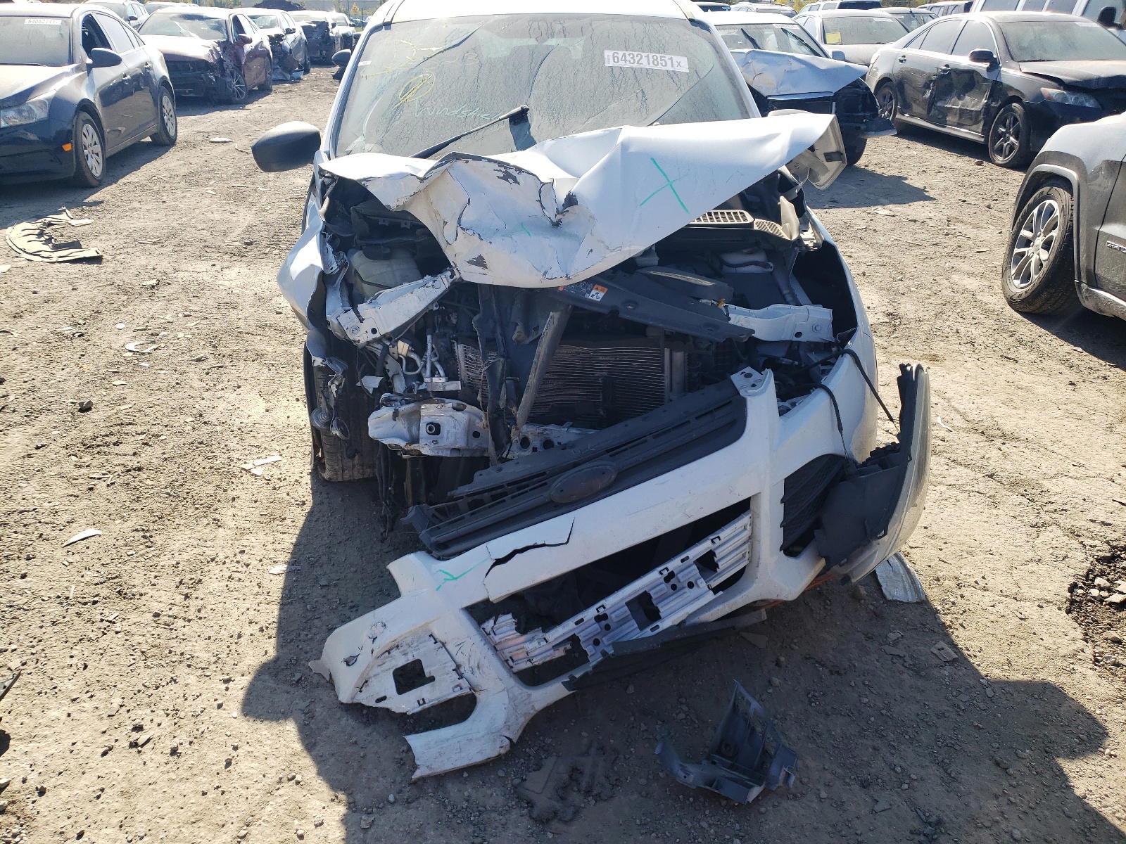 Photo 9 from auction – 2013 FORD ESCAPE S with VIN 1FMCU0F7XDUC85323