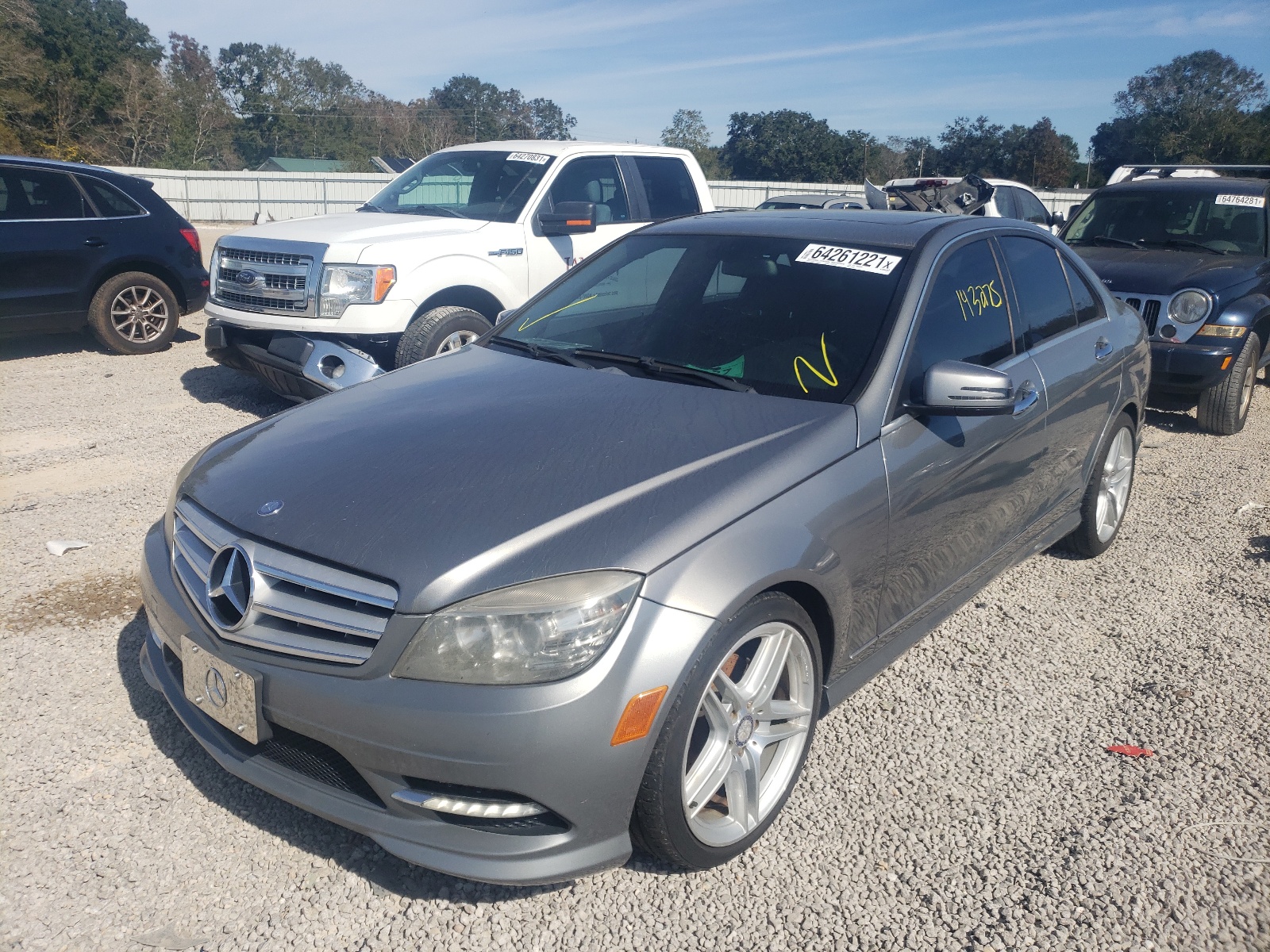Photo 2 from auction – 2011 MERCEDES-BENZ C 300 4MAT with VIN WDDGF8BB2BR137536