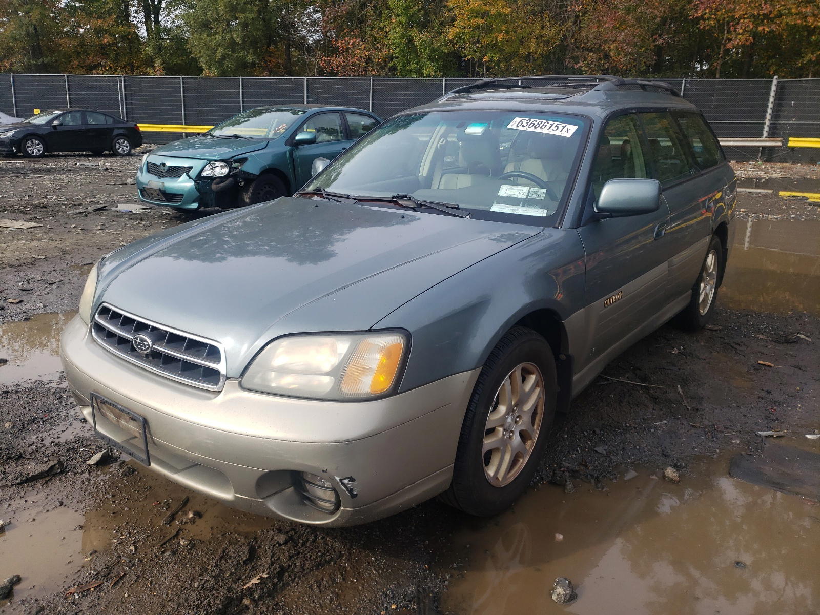 Photo 2 from auction – 2002 SUBARU LEGACY OUT with VIN 4S3BH686727630296