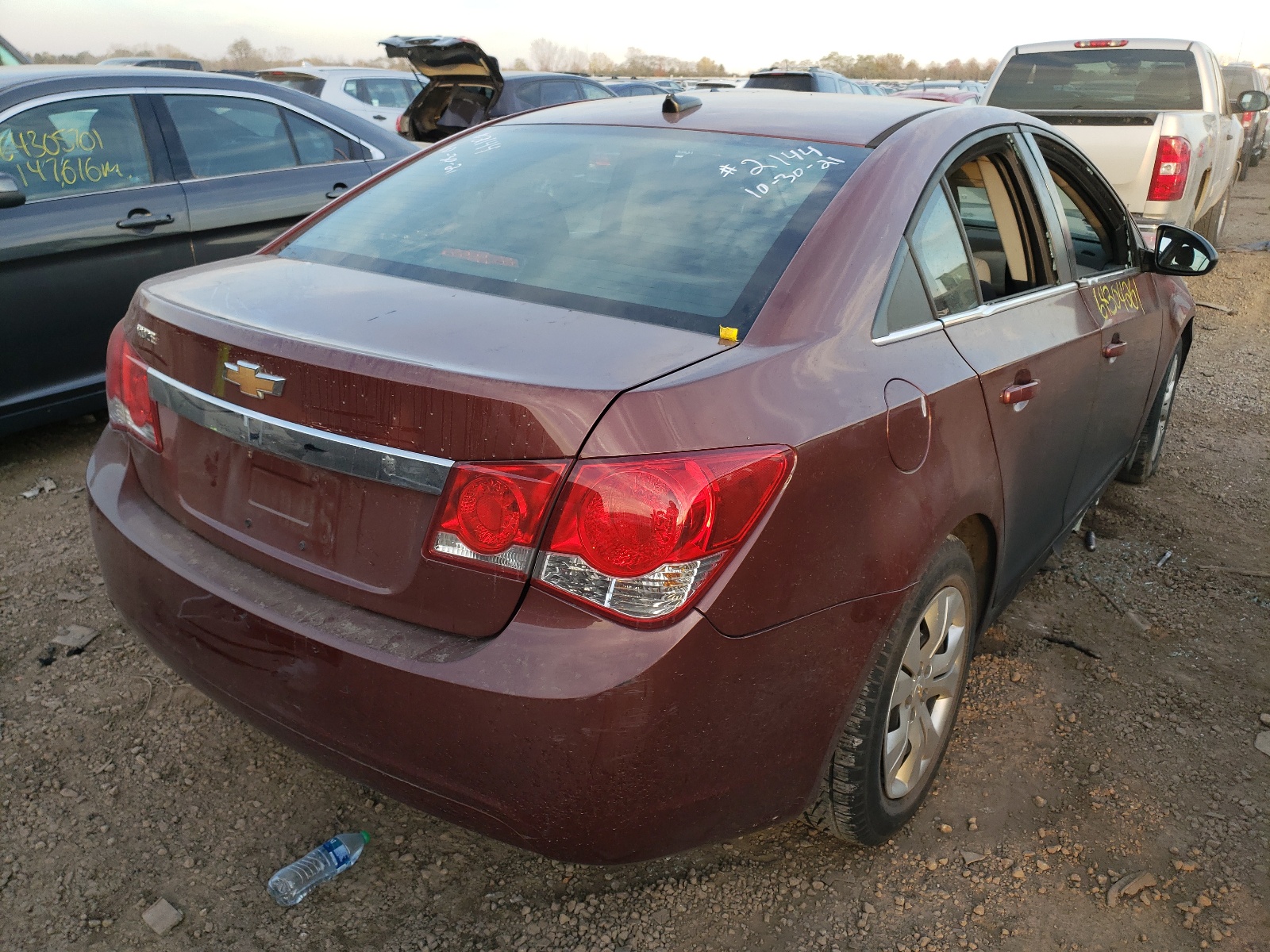 Photo 4 from auction – 2012 CHEVROLET CRUZE LS with VIN 1G1PC5SH9C7243042