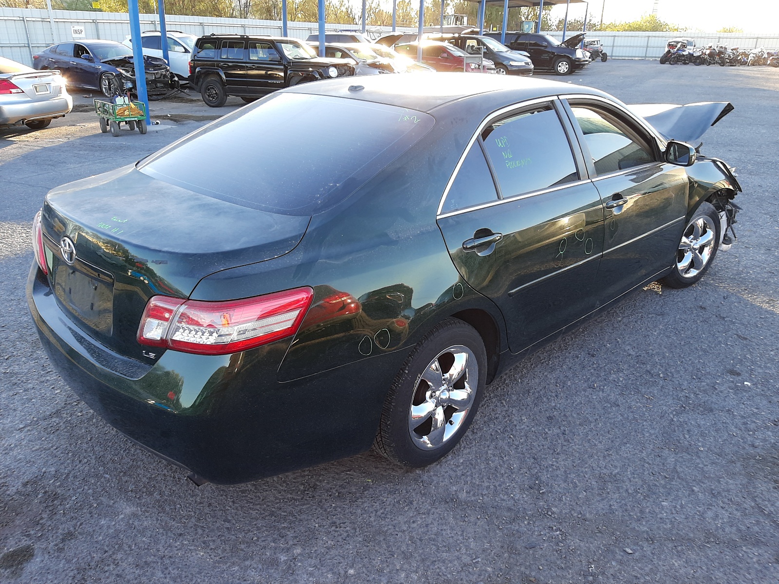 Photo 4 from auction – 2010 TOYOTA CAMRY BASE with VIN 4T1BF3EKXAU545986