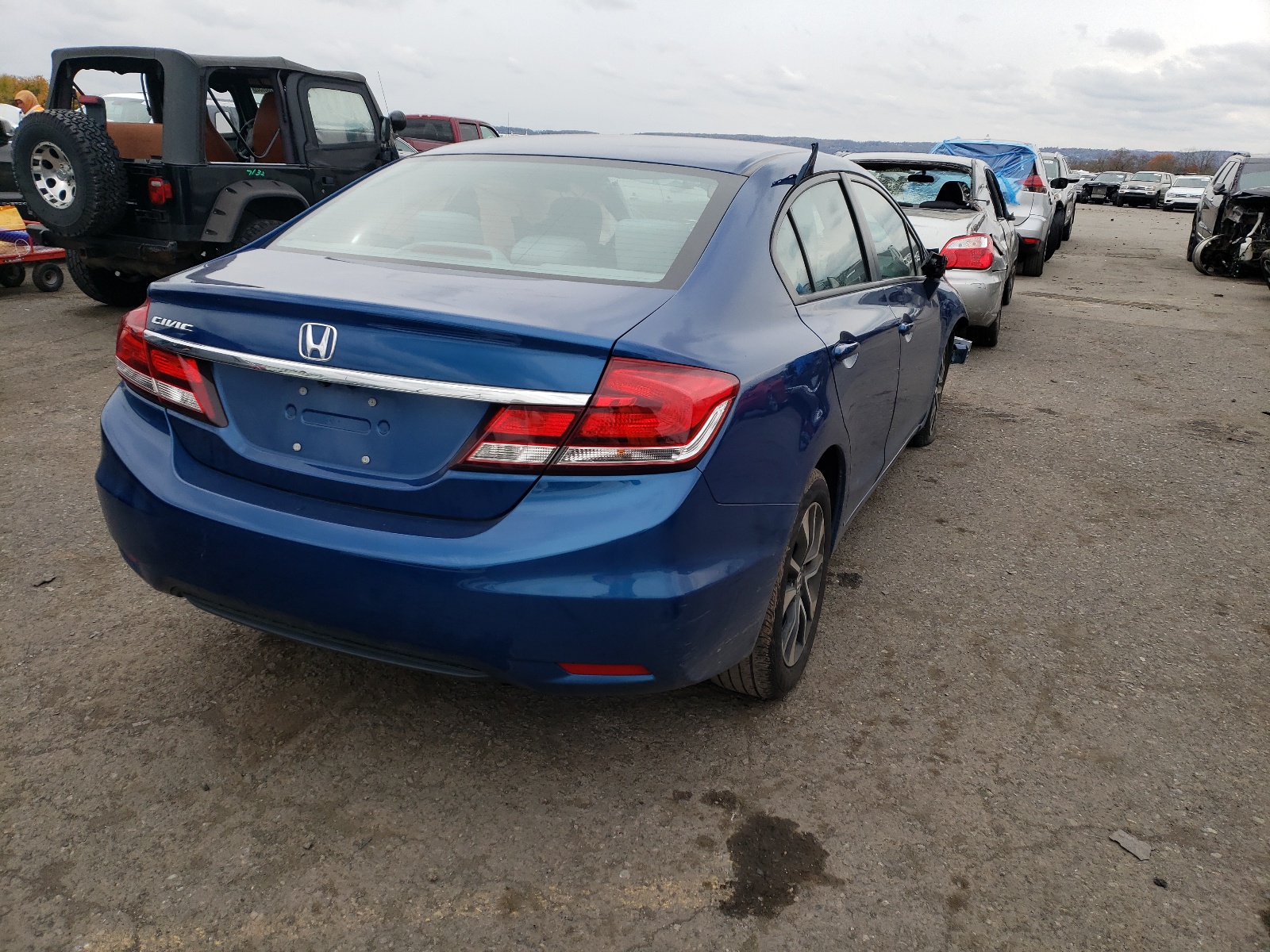 صورة رقم 4 من المزاد - 2014 HONDA CIVIC EX مع VIN 19XFB2F83EE233849