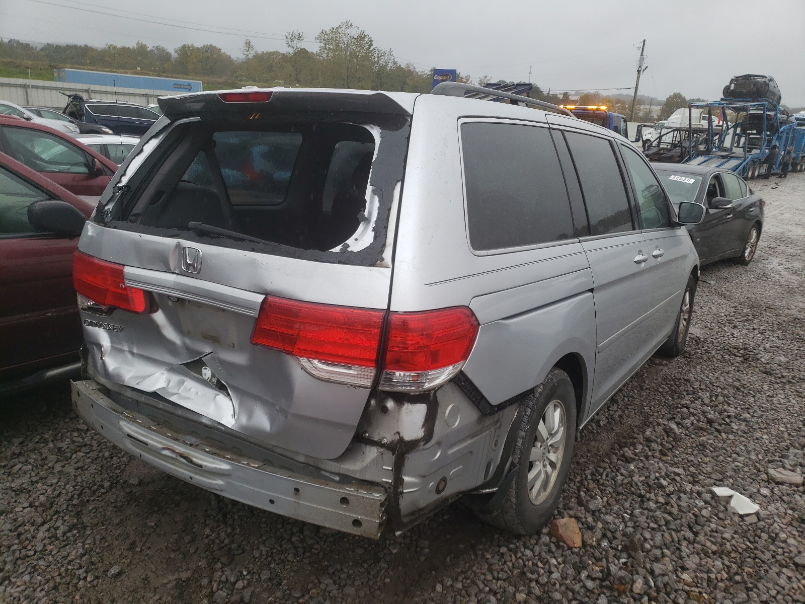 Photo 4 from auction – 2010 HONDA ODYSSEY EX with VIN 5FNRL3H4XAB018712