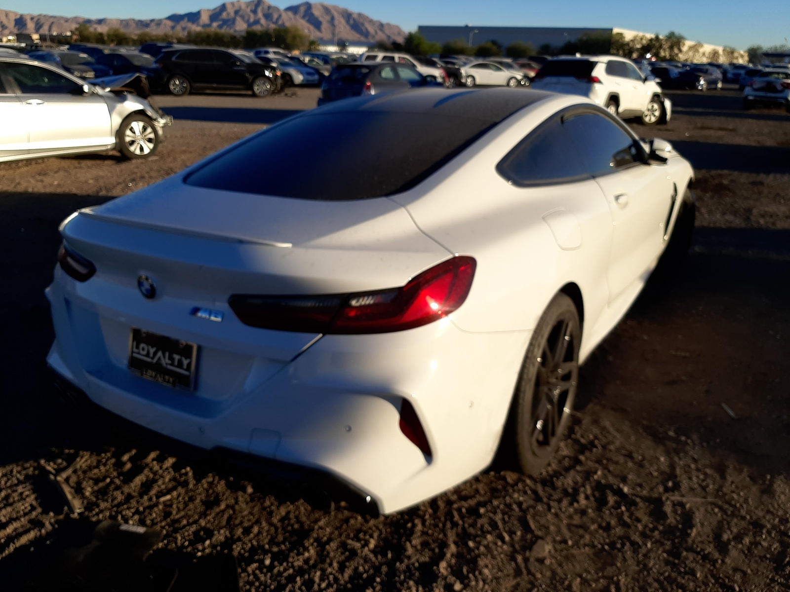 Photo 4 from auction – 2020 BMW M8 with VIN WBSAE0C04LCD56144
