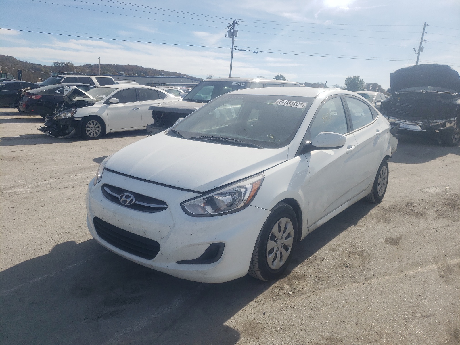 Photo 2 from auction – 2016 HYUNDAI ACCENT SE with VIN KMHCT4AE1GU146945