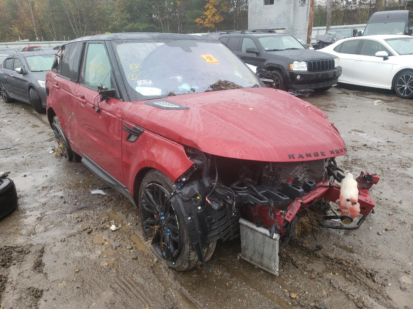 LAND ROVER RANGE ROVE 2016 with VIN SALWR2EF4GA102844 - Photo from auction
