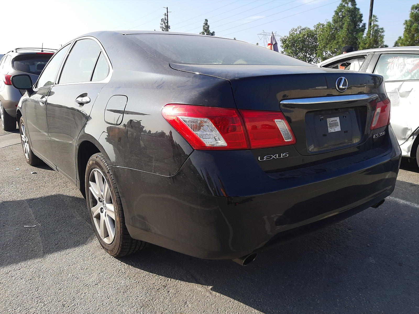 Photo 3 from auction – 2007 LEXUS ES 350 with VIN JTHBJ46G672013611