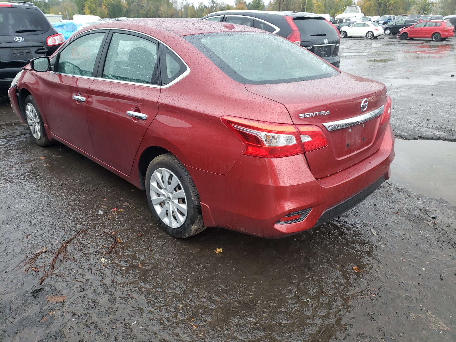Photo 3 from auction – 2016 NISSAN SENTRA S with VIN 3N1AB7AP7GL653878
