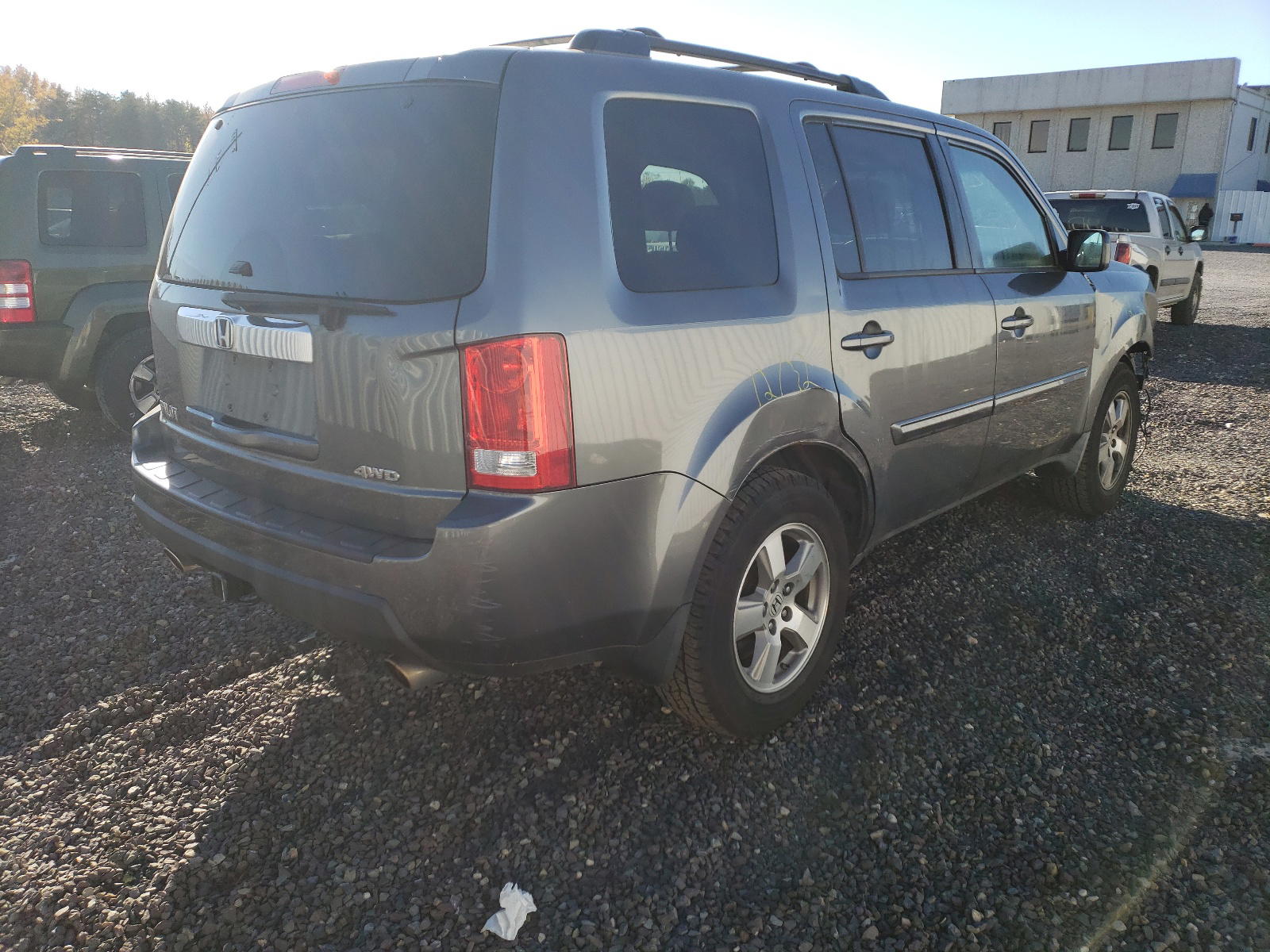 Photo 4 from auction – 2010 HONDA PILOT EX with VIN 5FNYF4H44AB032288