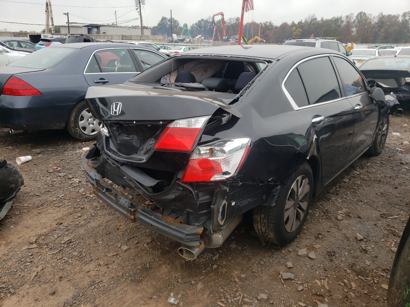 Photo 4 from auction – 2014 HONDA ACCORD LX with VIN 1HGCR2F30EA303217