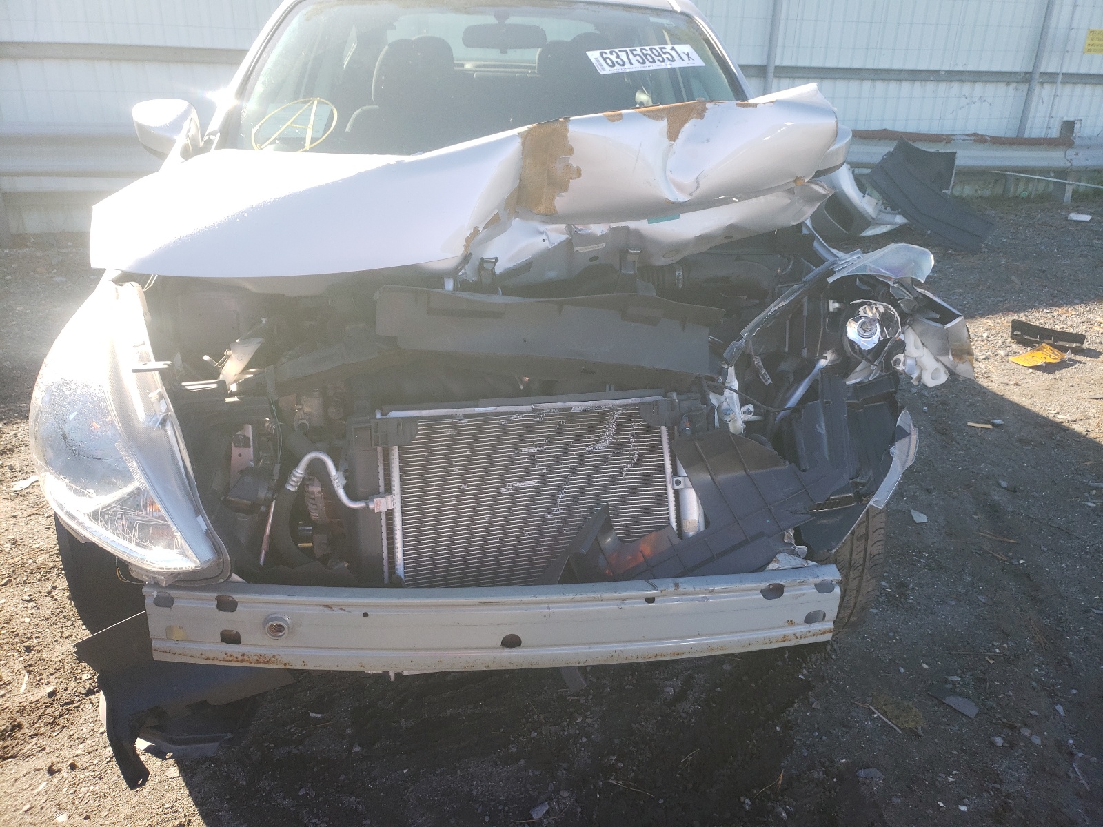 Photo 9 from auction – 2019 NISSAN VERSA S with VIN 3N1CN7AP8KL879064