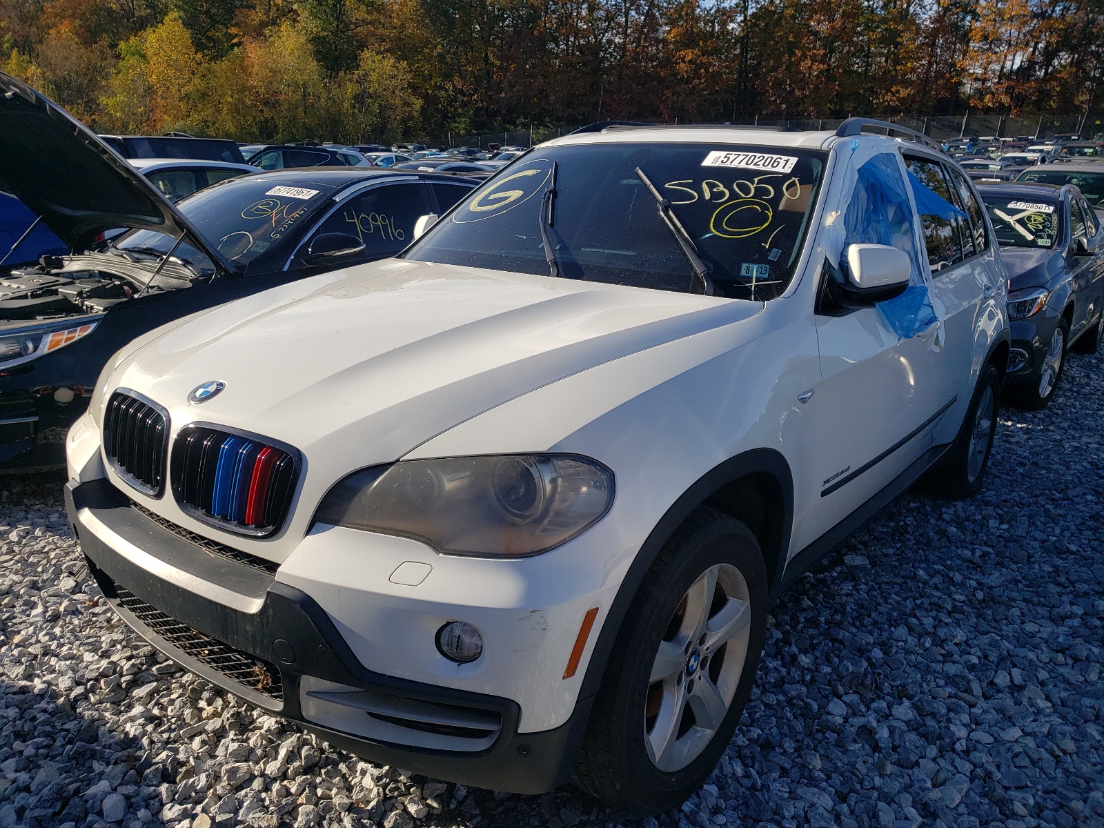 Photo 2 from auction – 2009 BMW X5 XDRIVE3 with VIN 5UXFF03509LJ95785