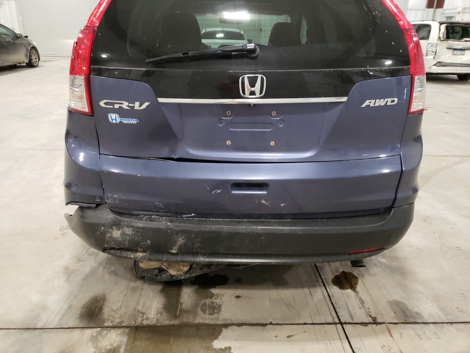 Photo 9 from auction – 2014 HONDA CR-V EXL with VIN 2HKRM4H76EH645251