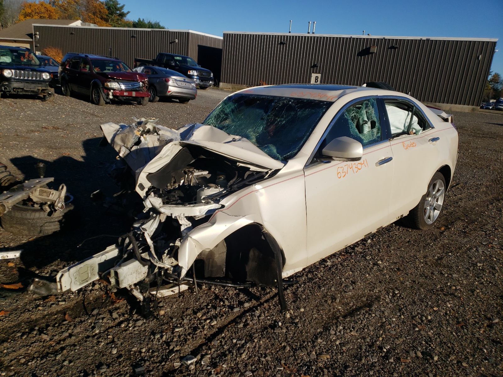 Photo 2 from auction – 2014 CADILLAC ATS LUXURY with VIN 1G6AH5RX9E0146367