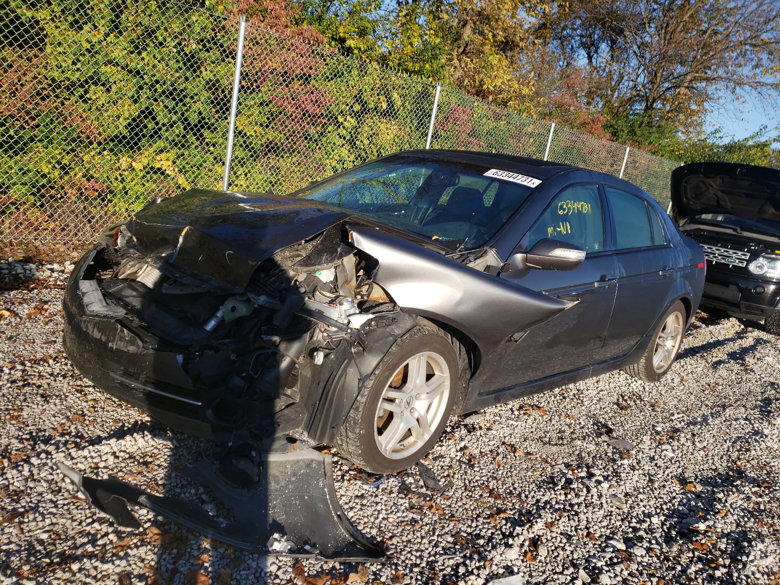 Photo 2 from auction – 2008 ACURA TL with VIN 19UUA66298A028400