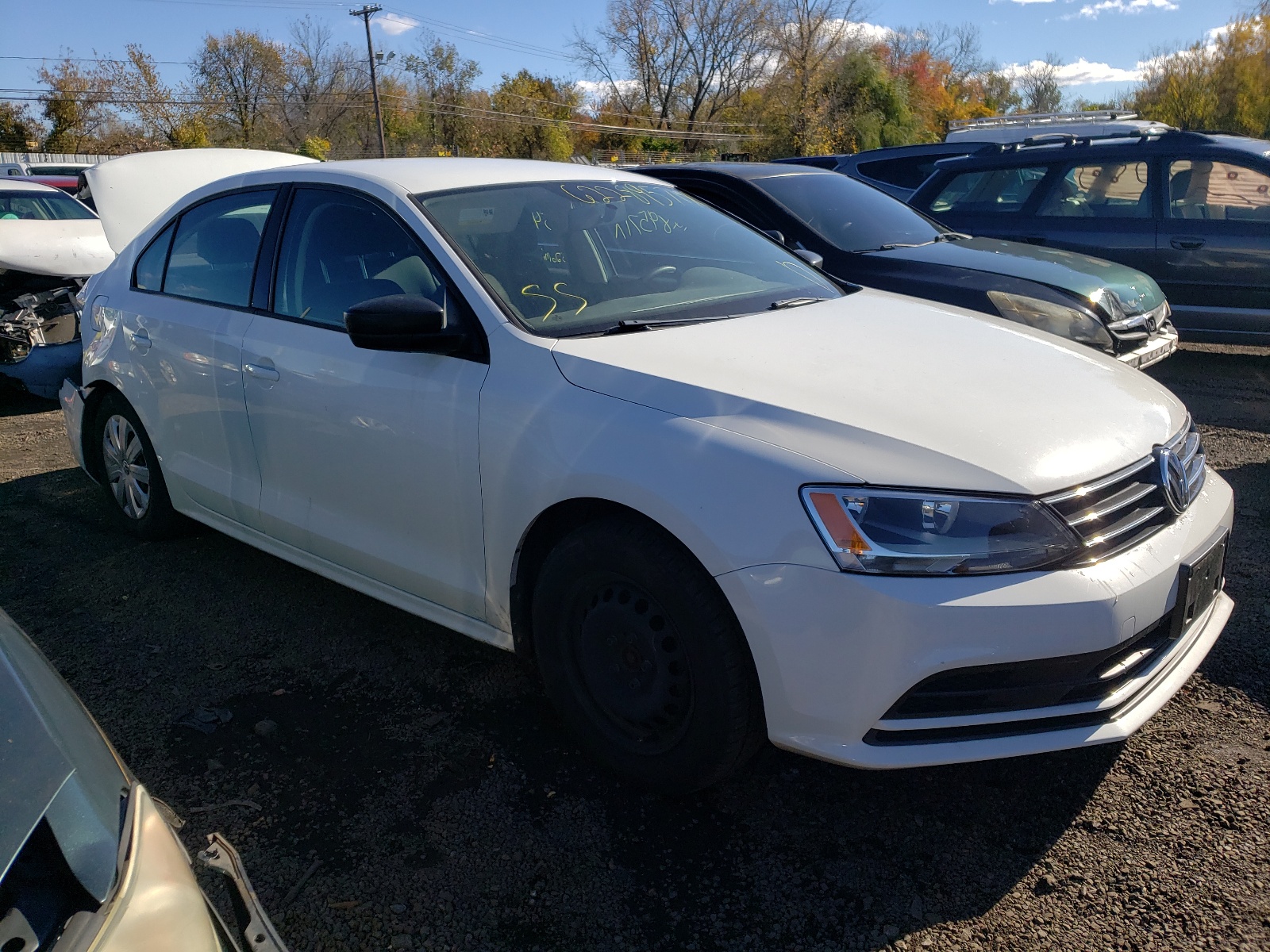 Photo 1 from auction – 2015 VOLKSWAGEN JETTA BASE with VIN 3VW2K7AJ4FM298476