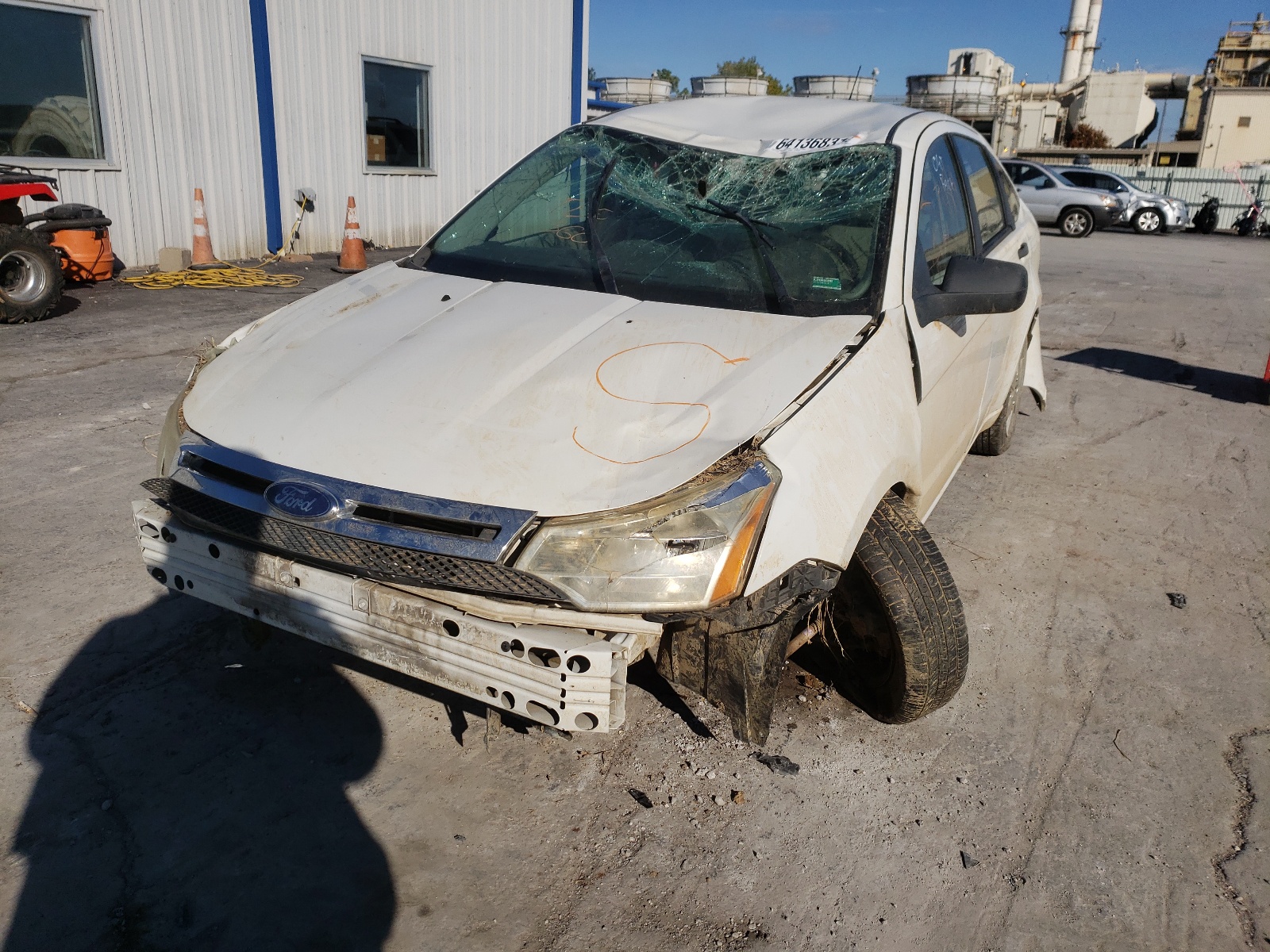 Photo 2 from auction – 2009 FORD FOCUS S with VIN 1FAHP34N39W270037