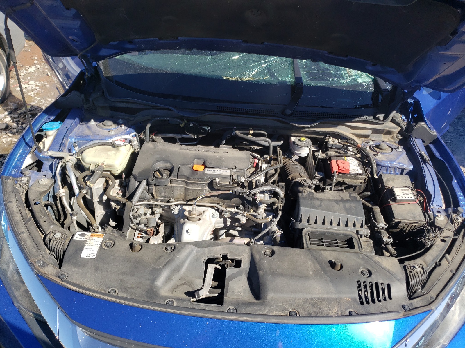 Photo 7 from auction – 2016 HONDA CIVIC EX with VIN 19XFC2F78GE057792