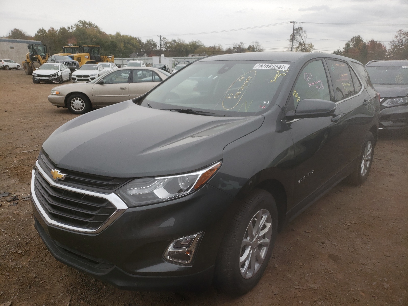 Photo 2 from auction – 2019 CHEVROLET EQUINOX LT with VIN 3GNAXJEV8KS616073