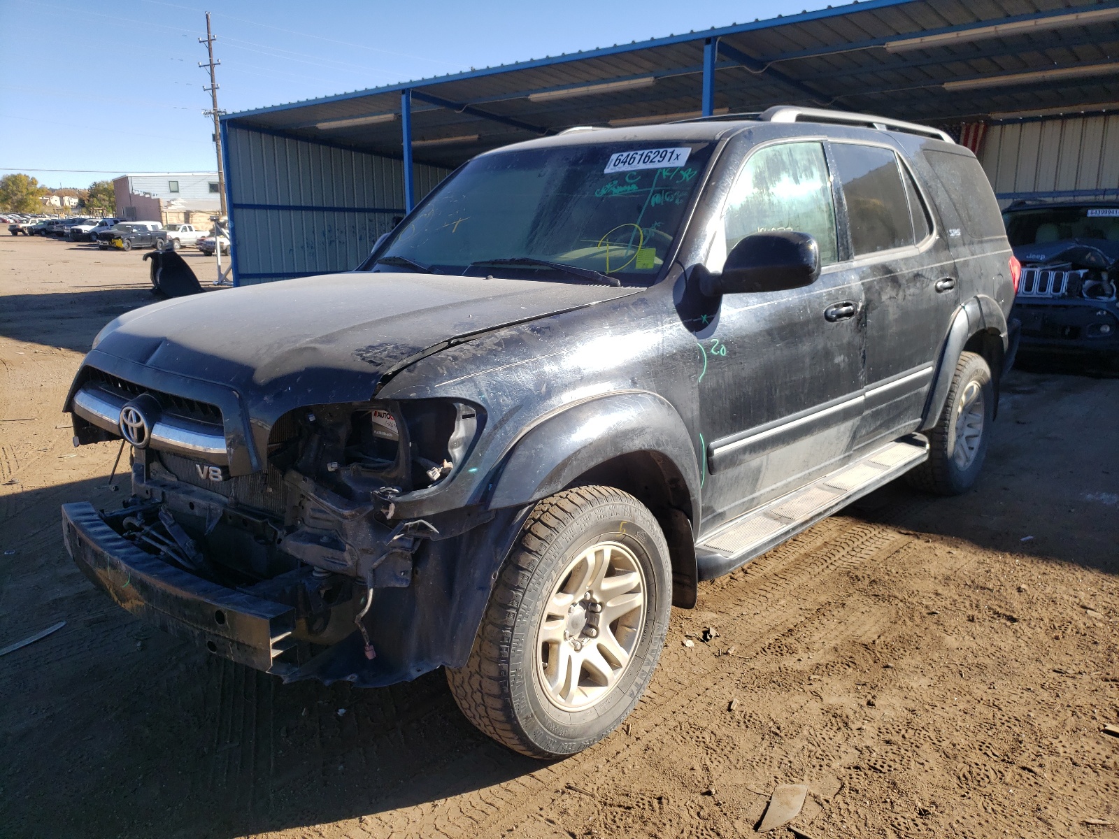 Photo 2 from auction – 2006 TOYOTA SEQUOIA SR with VIN 5TDBT44A26S273327