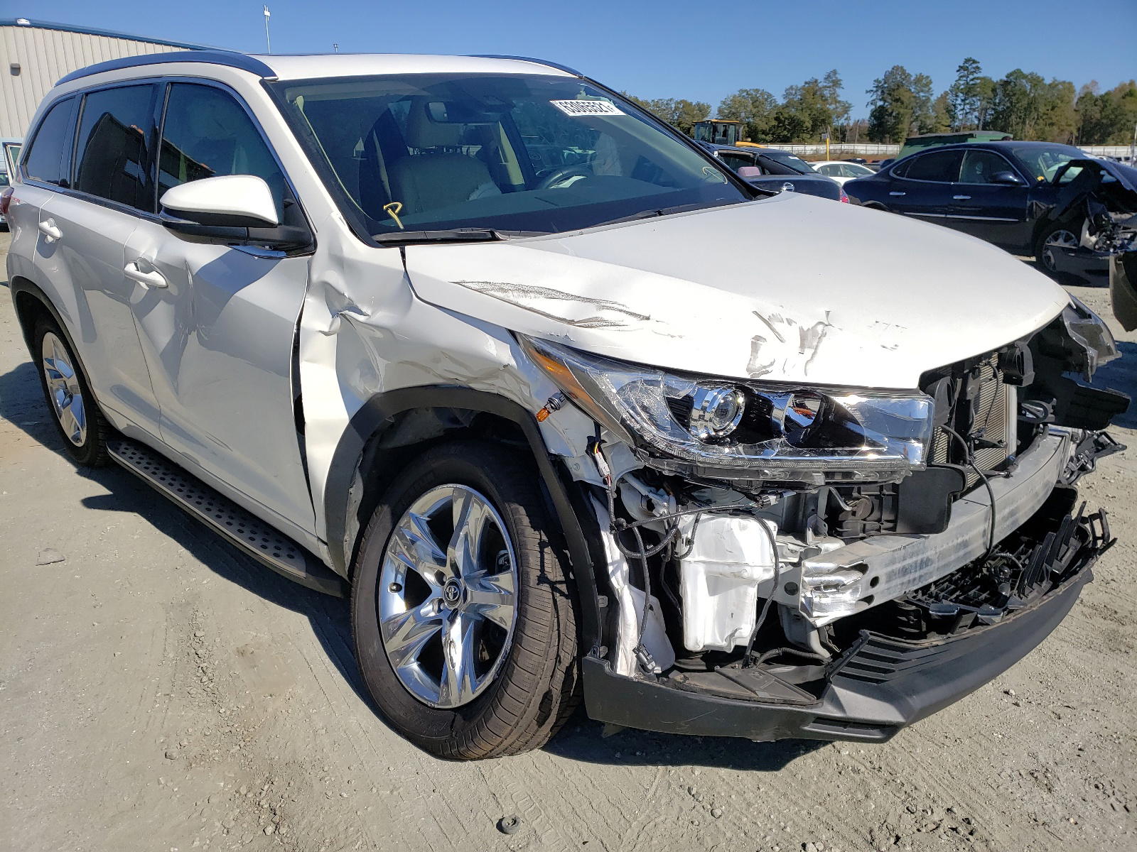 TOYOTA HIGHLANDER 2018 with VIN 5TDYZRFH7JS280038 - Photo from auction