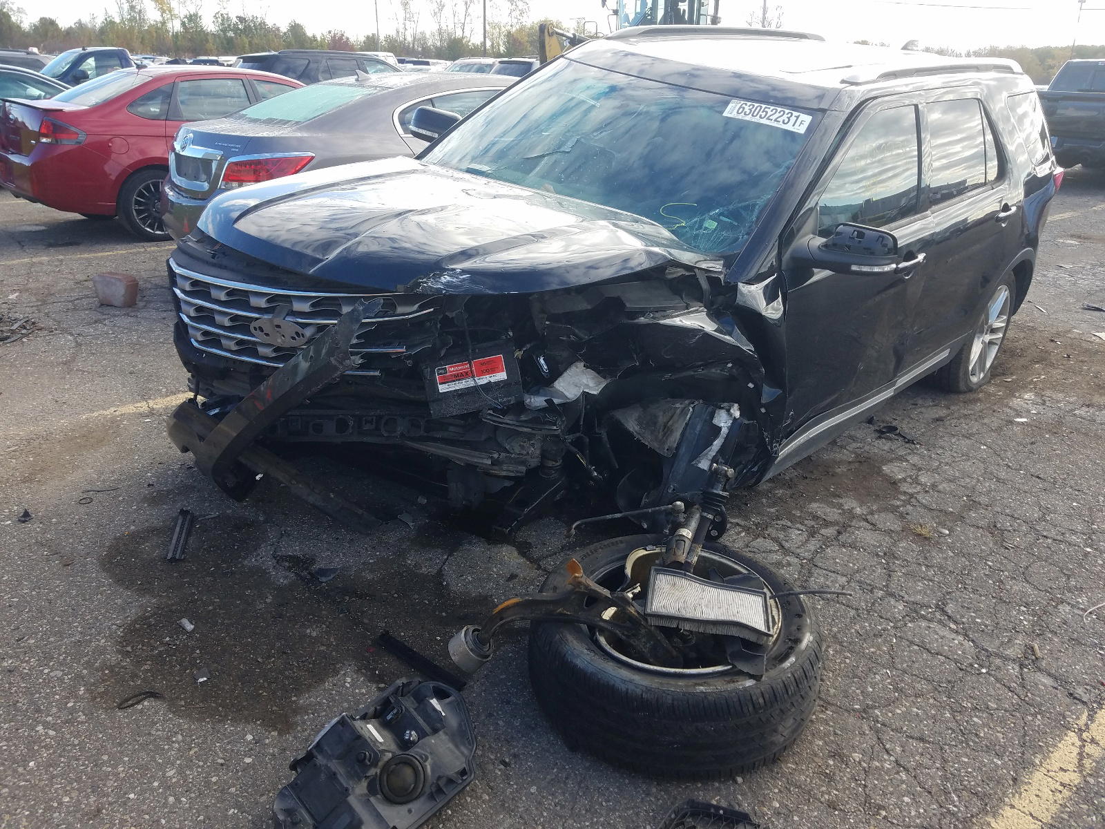 Photo 2 from auction – 2016 FORD EXPLORER X with VIN 1FM5K8D81GGA33682