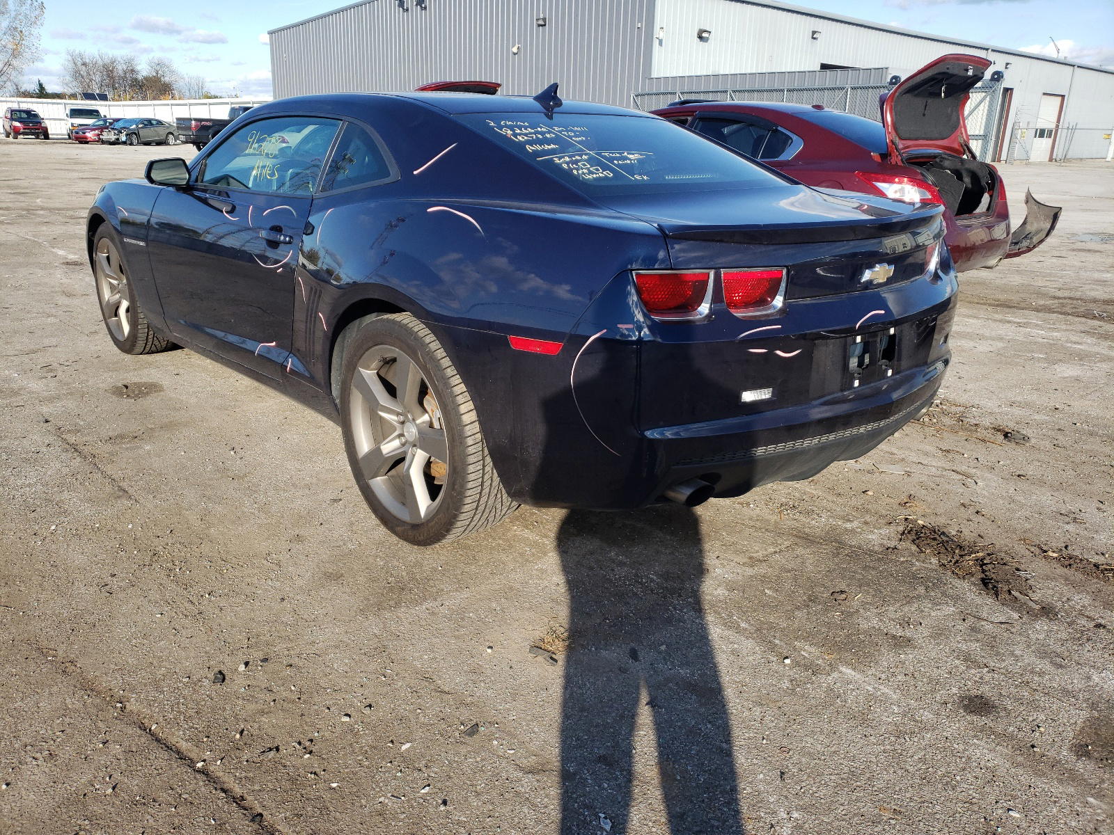 Photo 3 from auction – 2012 CHEVROLET CAMARO LT with VIN 2G1FB1E34C9150922