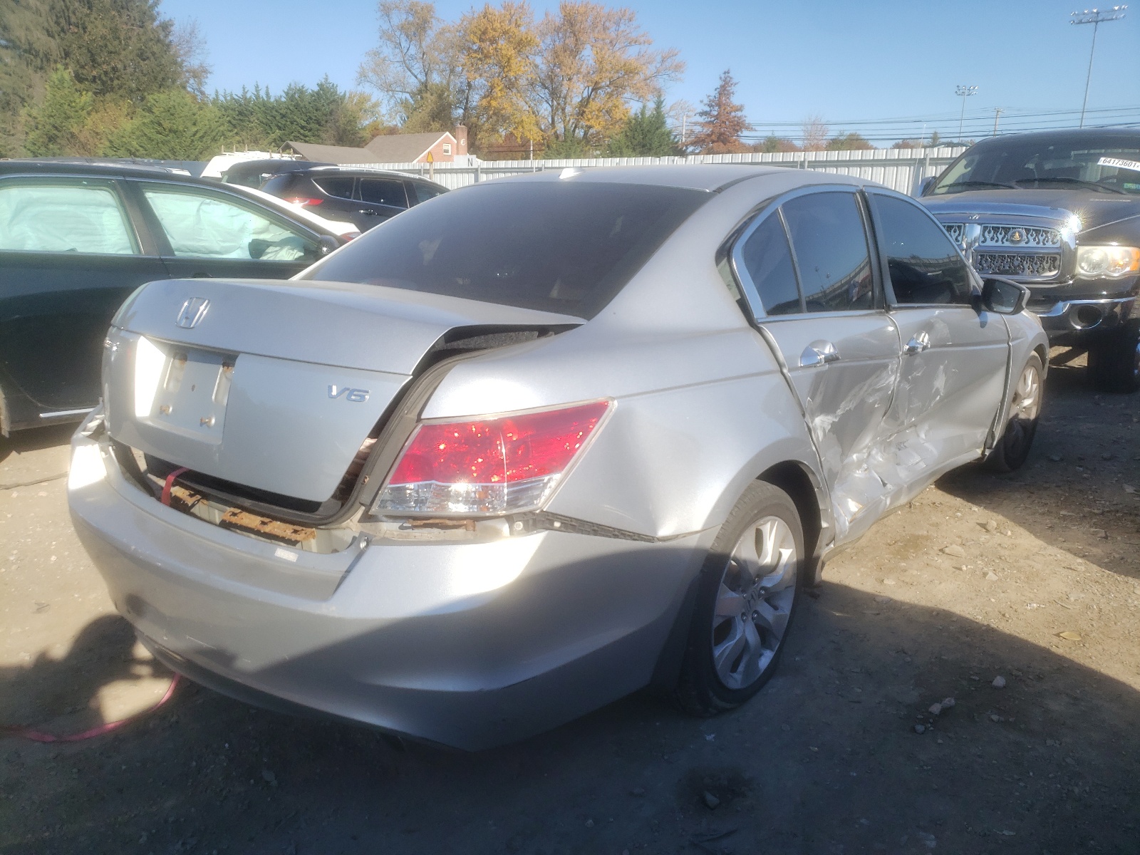 Photo 4 from auction – 2008 HONDA ACCORD EXL with VIN 1HGCP368X8A033148