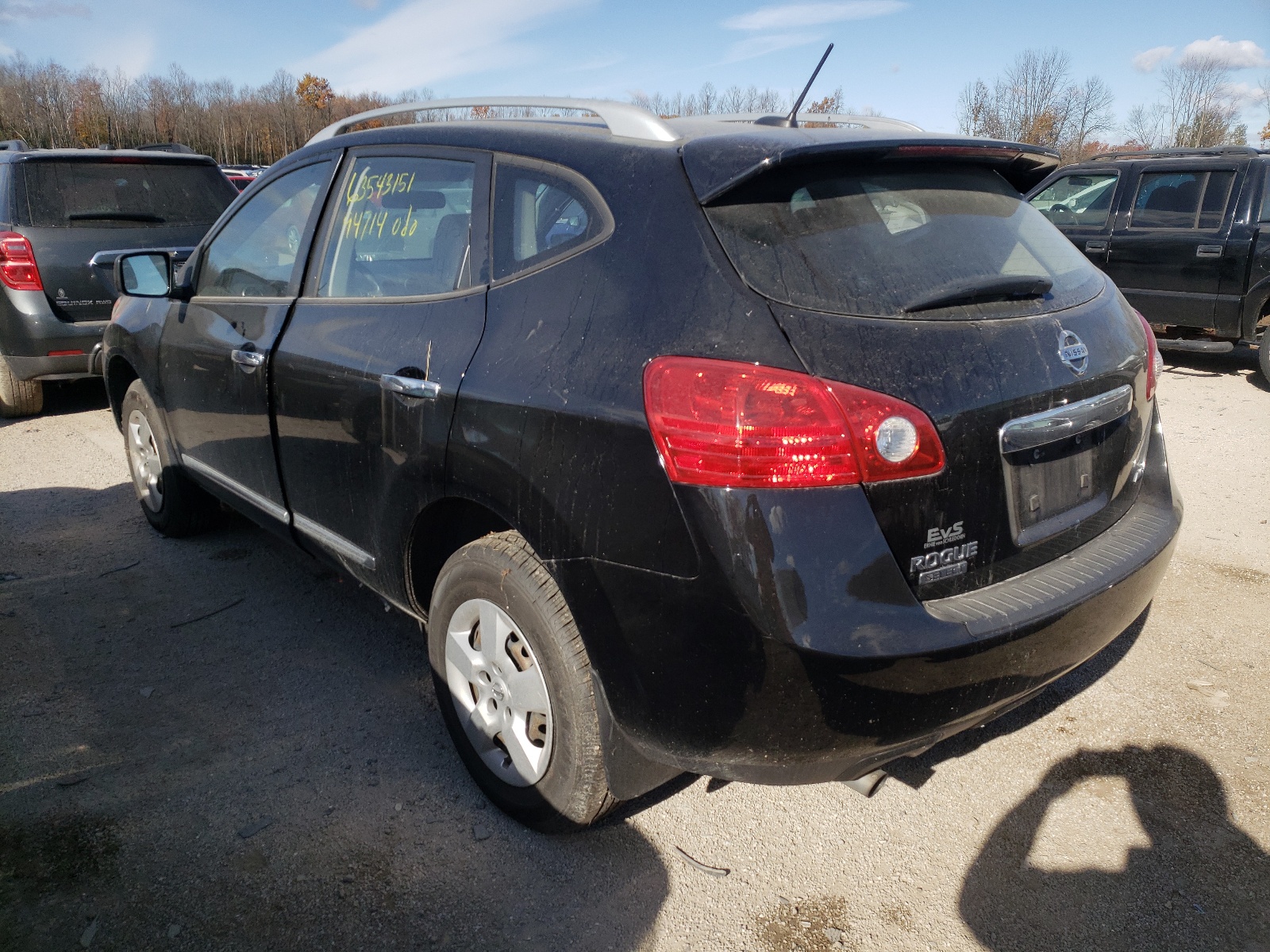 Photo 3 from auction – 2014 NISSAN ROGUE SELE with VIN JN8AS5MVXEW709688