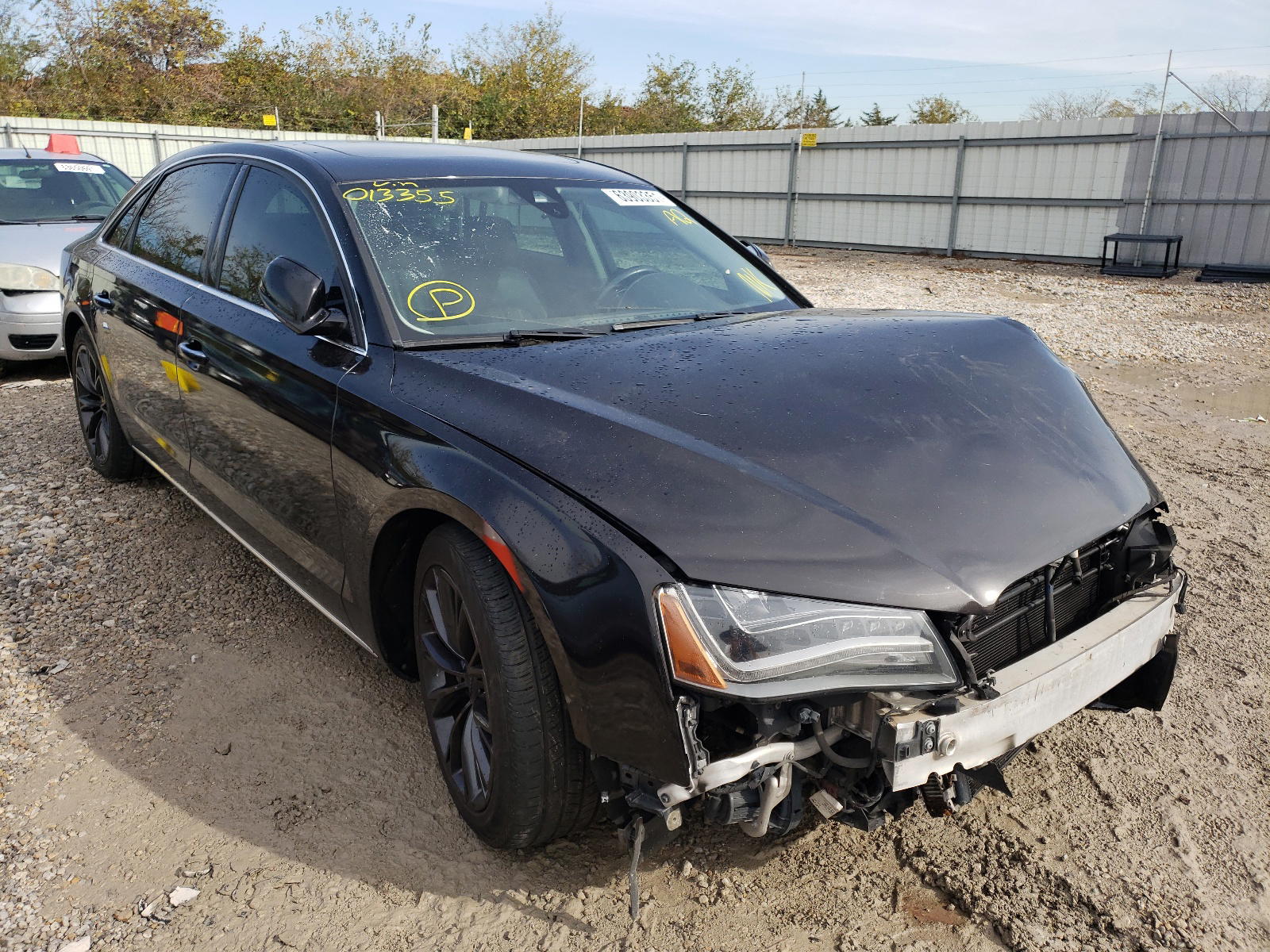 AUDI A8 L QUATT 2011 with VIN WAURVAFD7BN013355 - Photo from auction