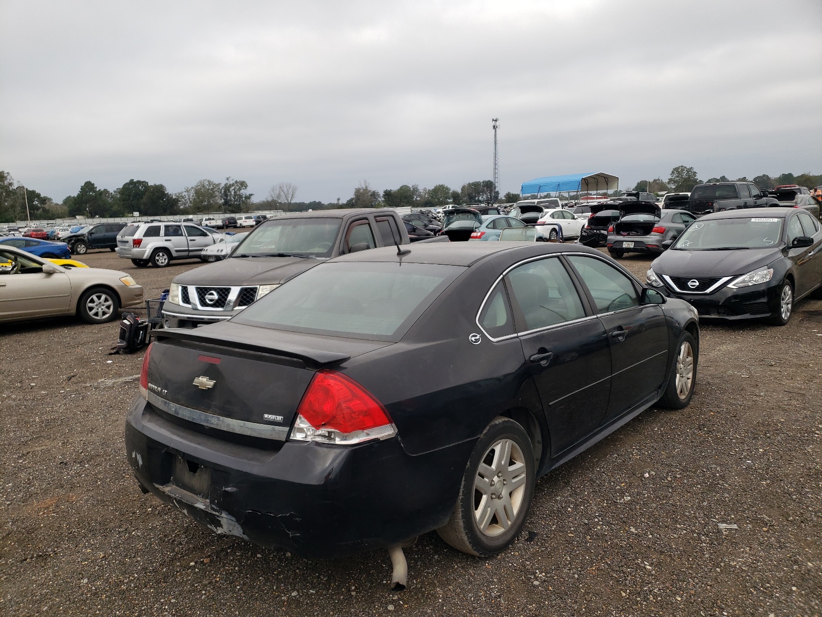 Photo 4 from auction – 2009 CHEVROLET IMPALA 2LT with VIN 2G1WC57M591324398